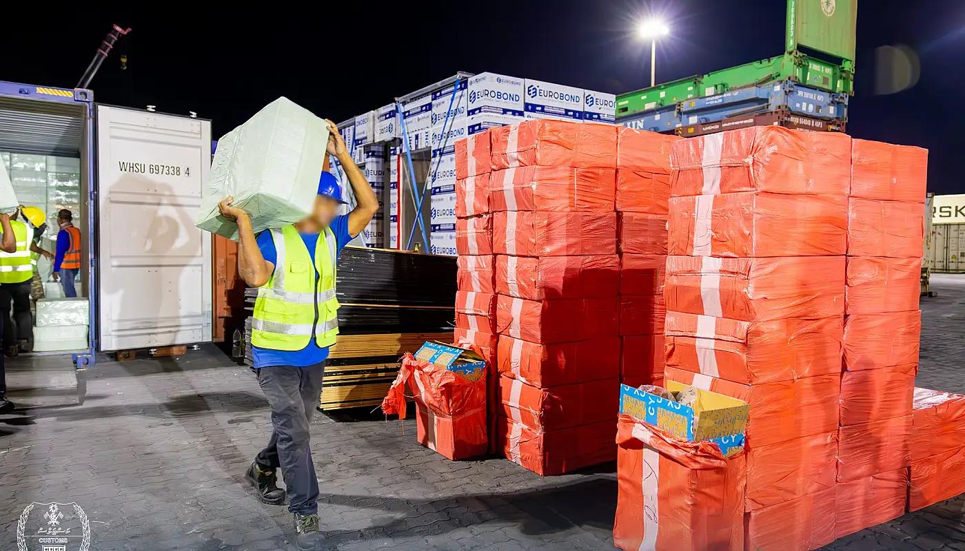 Four Arrested Over Theft of Seized Cigarette Containers from Hulhumalé Terminal