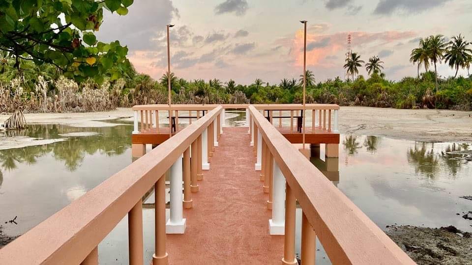 އަހަރެންގެ ބޭންކް ކޮމިއުނިޓީ ފަންޑުގެ އެހީގައި ތަރައްޤީކުރި ނަޑެއްލާގެ ހިތްގައިމު އިކޯ ޕާކް ހުޅުވައިފި