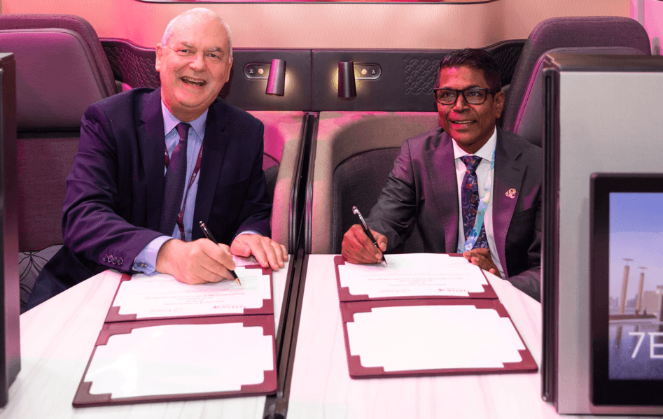 ރާއްޖެ އިސްތިހާރުކުރުމާށް ގަތަރު އެއާވޭސްއާއި ގުޅިގެން މަސައްކަތްކުރަން އެއްބަސްވެއްޖެ