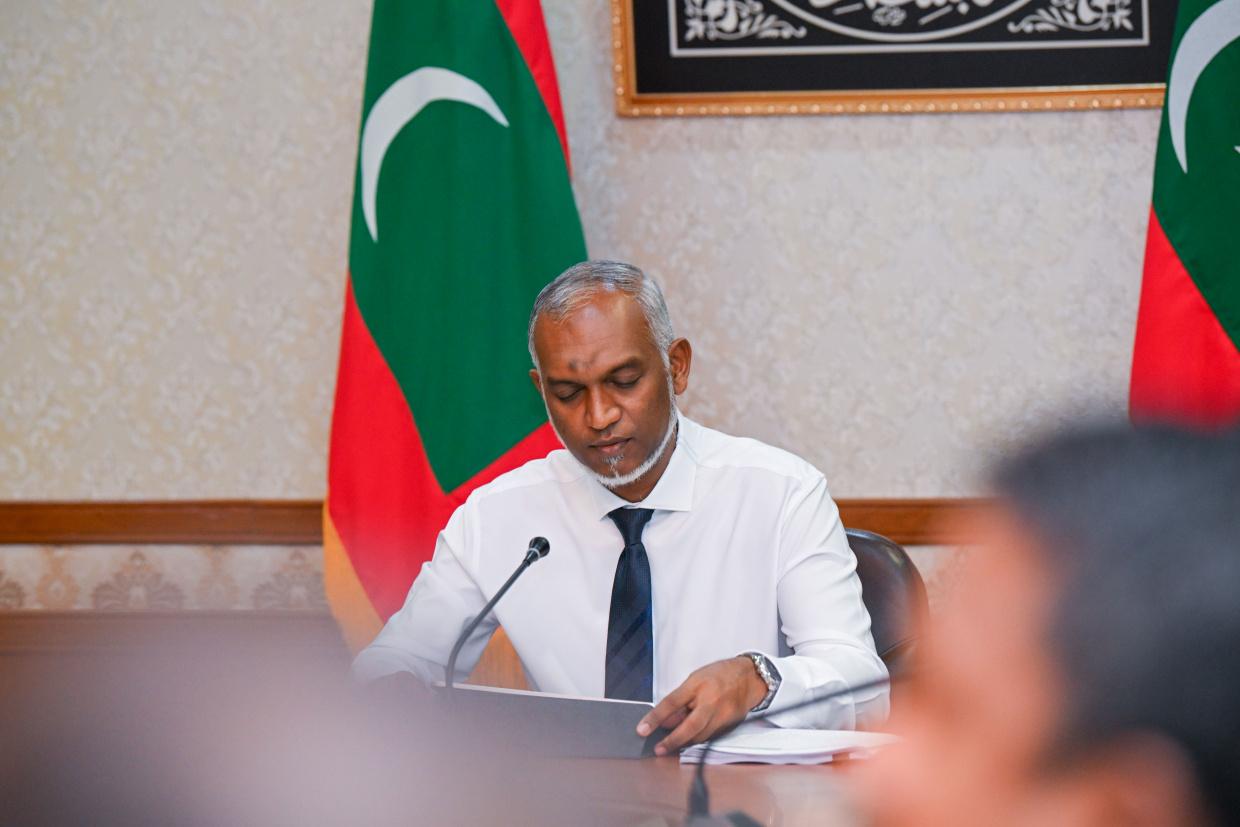 ައައު މާރުކޭޓާއެކު ވިޔަފާރިވެރިންގެ ކަންބޮޑުވުންތަކަށް ހައްލު ލިބޭނެކަމުގެ ޔަގީންކަން ރައީސް ދެއްވައިފި