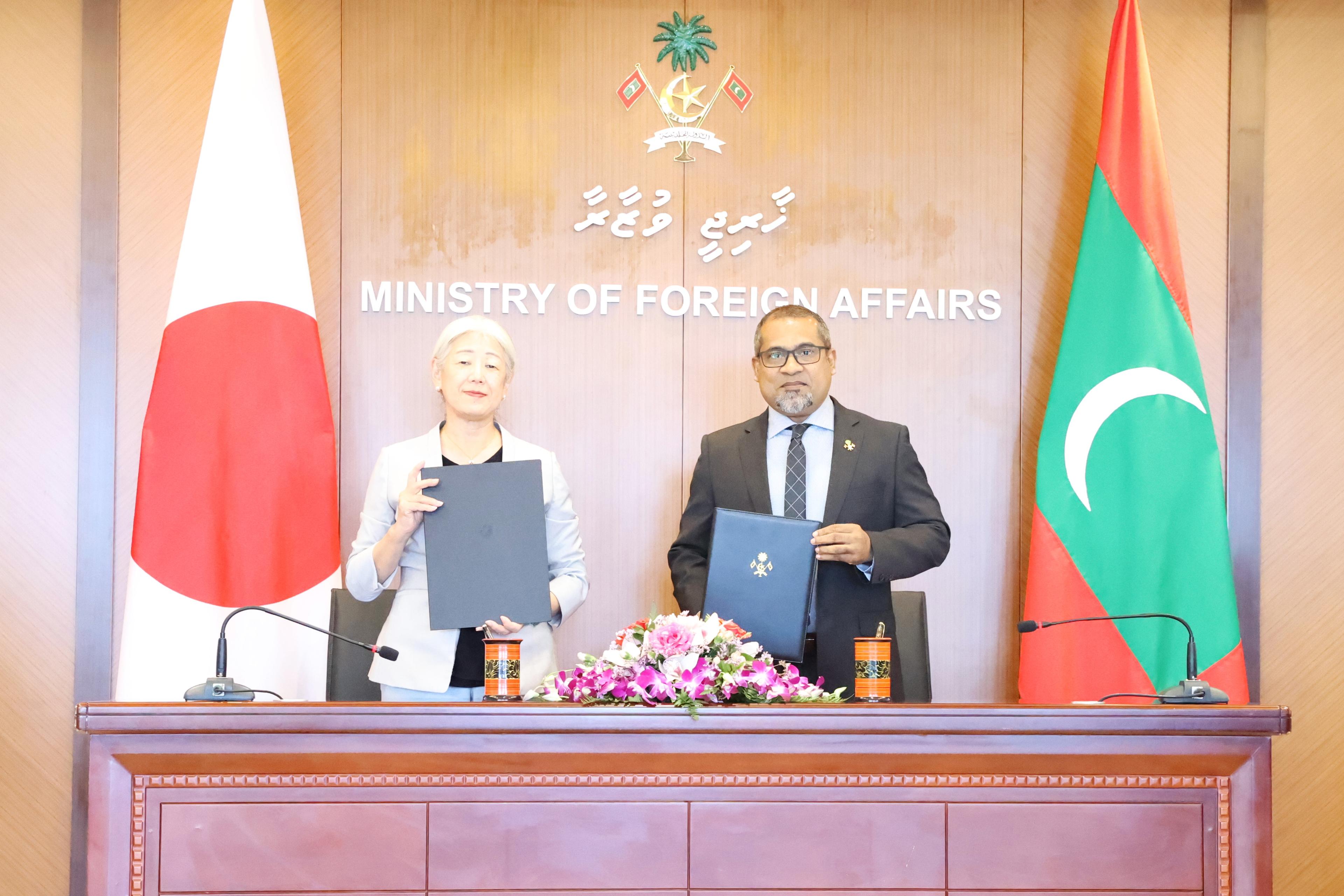 ކޮރަޕްޝަން ހުއްޓުވުމަށް ކުރާ މަސައްކަތްތައް ހަރުދާކުރުމަށް ޖަޕާނުން ރާއްޖެއަށް 2 މިލިއަން ޑޮލަރުގެ އެހީއެއް!