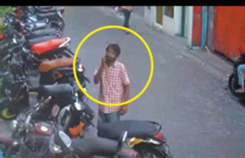 ސައިކަލެއްގެ ޕޮކެޓުގައި އޮތް ފޯނެއް ވަގަށް ނެގި މީހަކު ހޯދަނީ