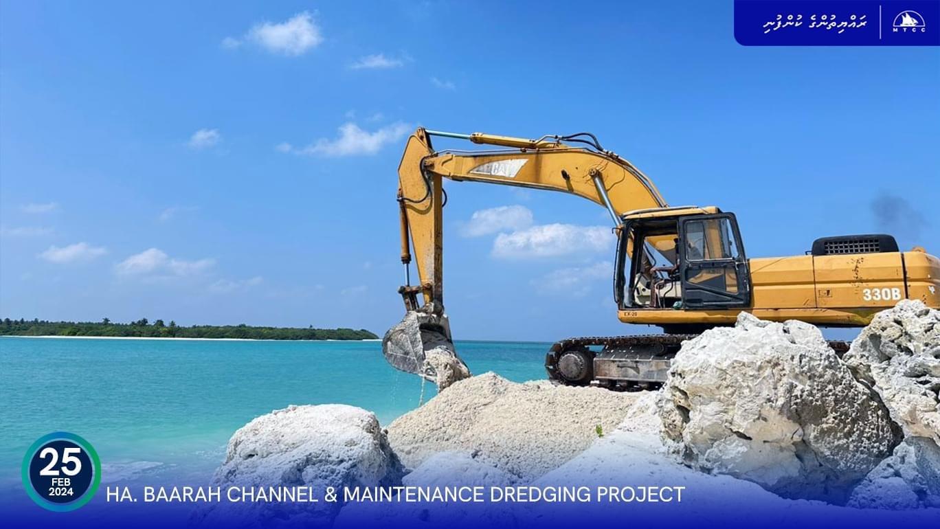 ބާރަށު ނެރު އަދި ބަނދަރު ސަރަހައްދު ފުން ކުރުމުގެ މަސައްކަތުގެ ބޮޑުބައި ނިމިއްޖެ