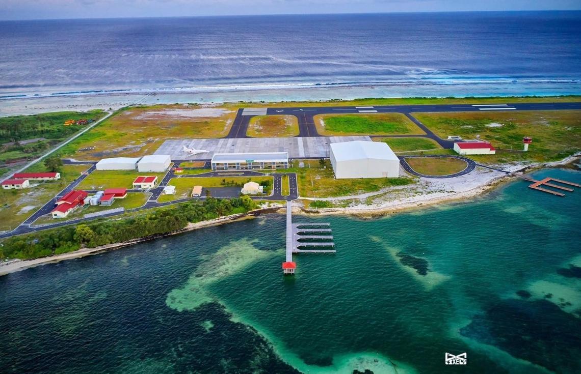 މާފަރުގައި ކަނޑުގެ ސަރަހައްދު ބަލަހައްޓާ ޑްރޯންތަކަށް ބޭސްއެއް ހަދަނީ