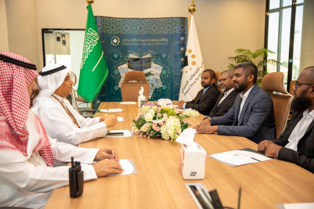 ދިވެހި ޙައްޖުވެރިންނަށް މަޝާޢިރުގައި ޚިދުމަތްދޭ ކުންފުންޏާއި ހައްޖު މިޝަންއިން ބައްދަލުކޮށްފި