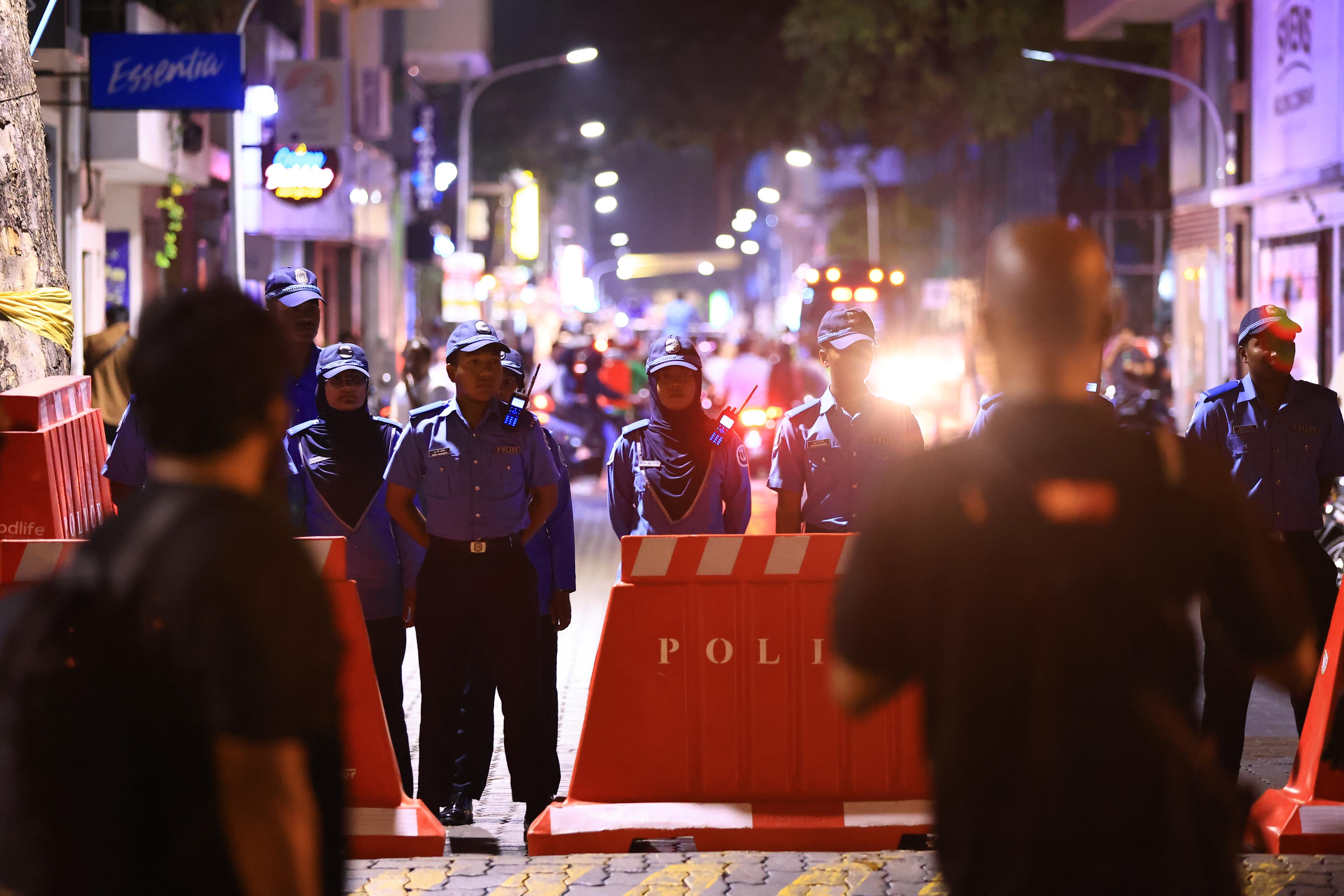 ކުރިޔަށްގެންދާ އޮޕަރޭޝަނަކާ ގުޅިގެން މިއަދާއި މިރޭގެ އެކި ވަގުތުތަކުގައި މާލޭގެ އެކި ސަރަހައްދުތައް ބަންދުކުރެވޭނެ - ފުލުހުން