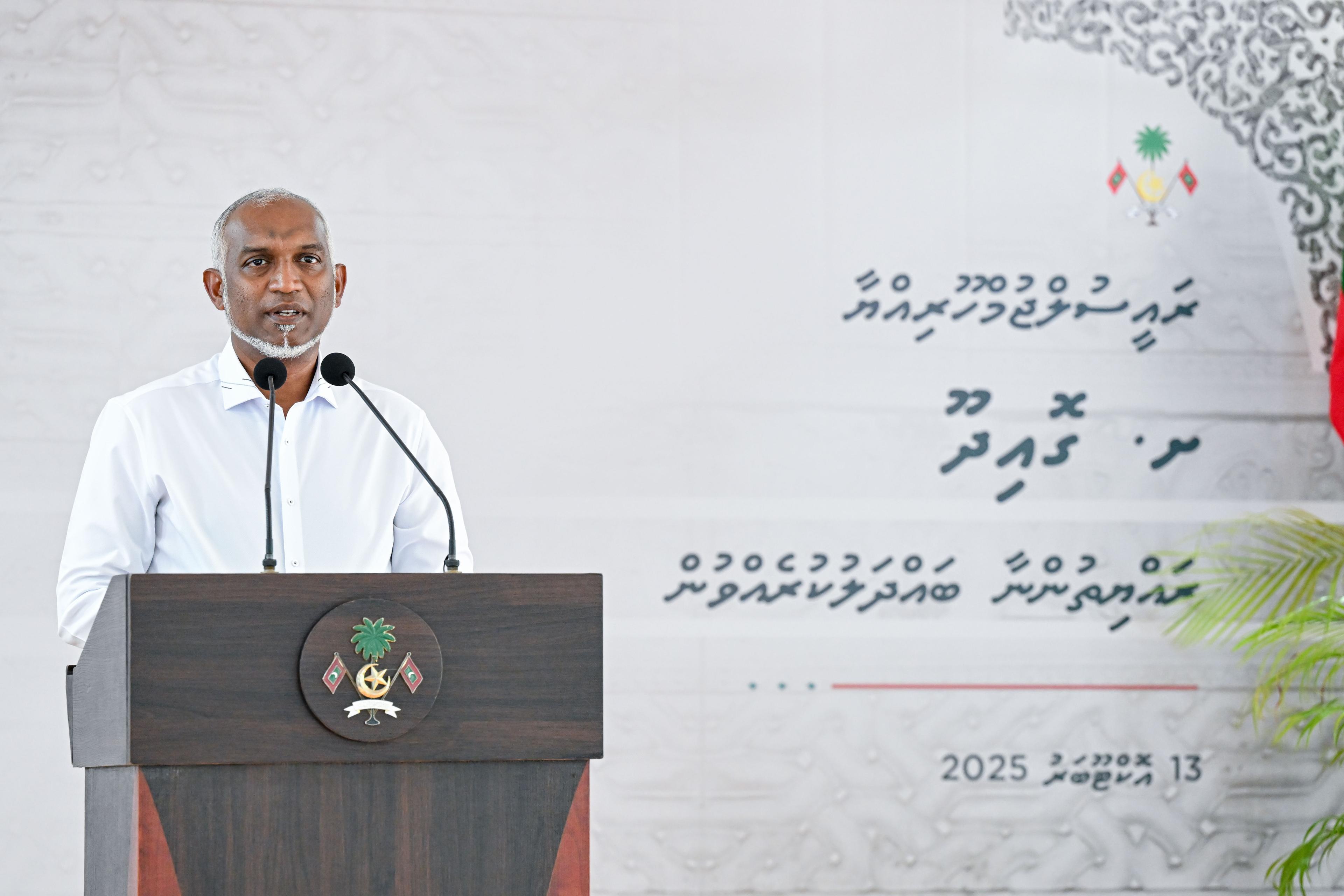އަންނަ އަހަރުގެ ދިރާސީ އައު އަހަރަށް ގޮއިދޫ ސްކޫލްގެ މަޝްރޫޢު ނިންމައި ޙަވާލުކޮށްދެއްވާނަން - ރައީސް