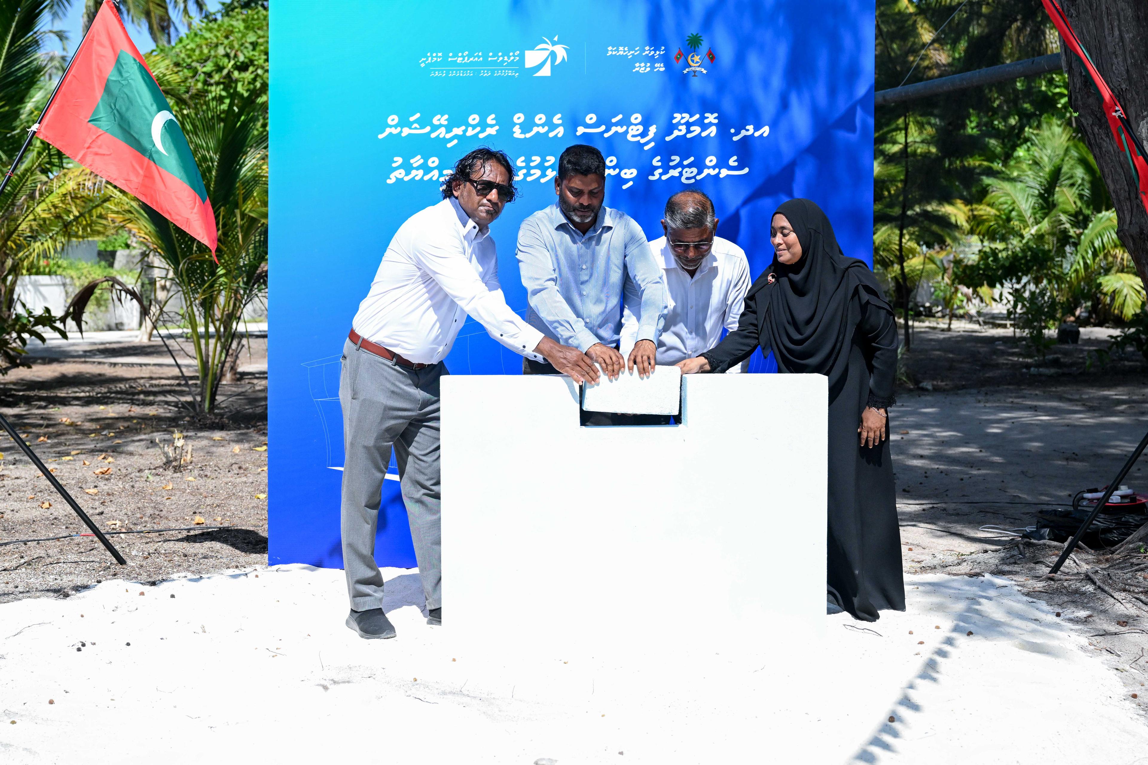 އޮމަދޫ ފިޓްނެސް ސެންޓަރުގެ އަމަލީ މަަސައްކަތް ފަށައިފި