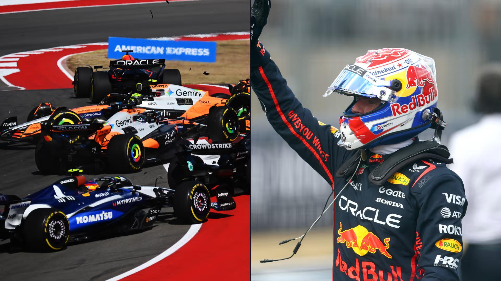 Verstappen Clears Chaos to Win Sprint as McLarens Crash Out