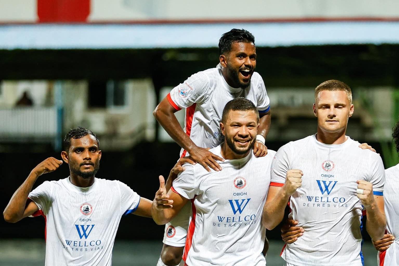 ވިކްޓަރީ ސްޕޯޓްސް ކުލަބު ބަލިކޮށް އޮޑި ސްޕޯޓްސް ކުލަބު  އެއްވަނައަށް