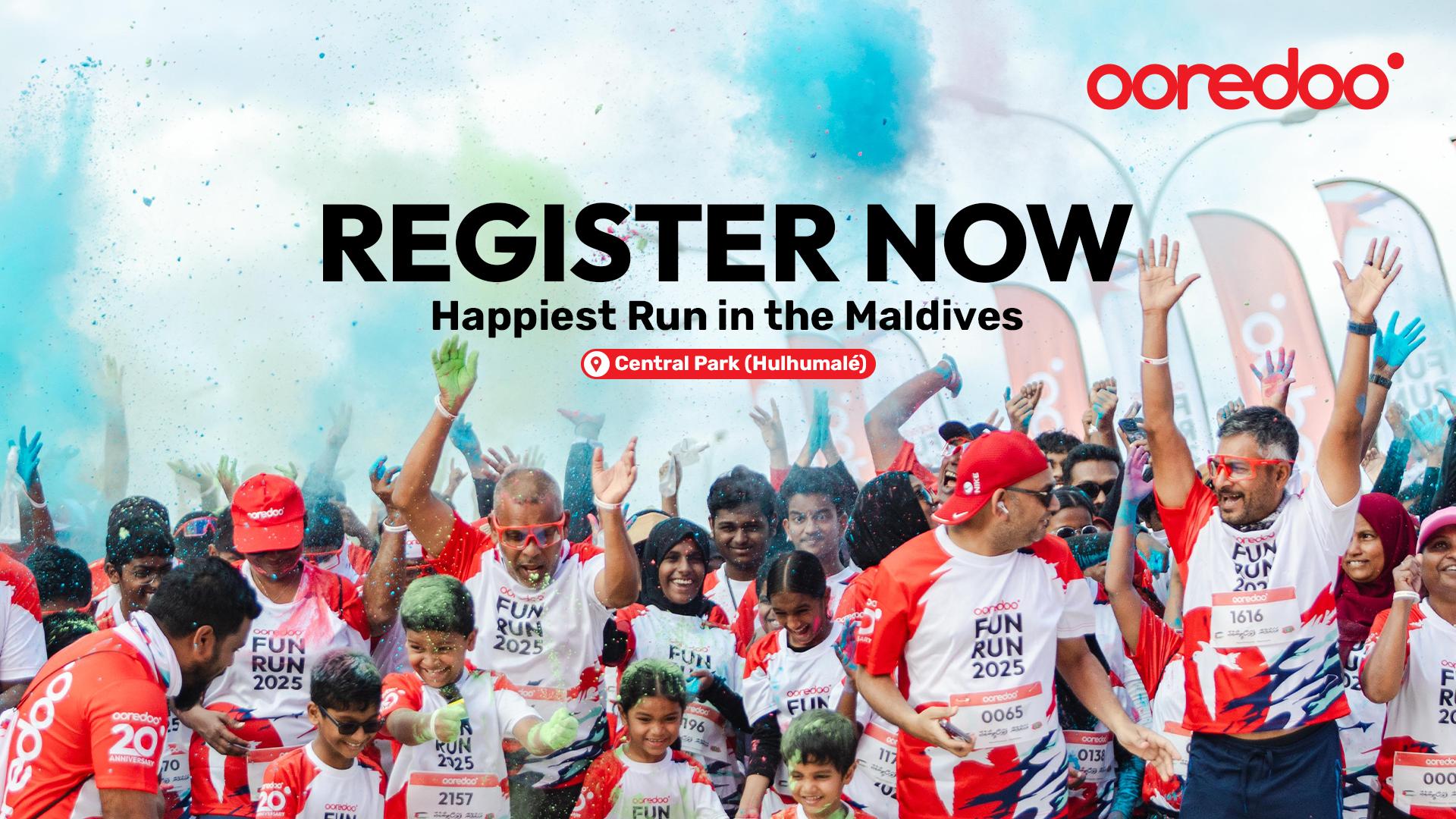 Ooredoo Fun Run 2025 – The Happiest Run in the Maldives Returns to Hulhumalé!