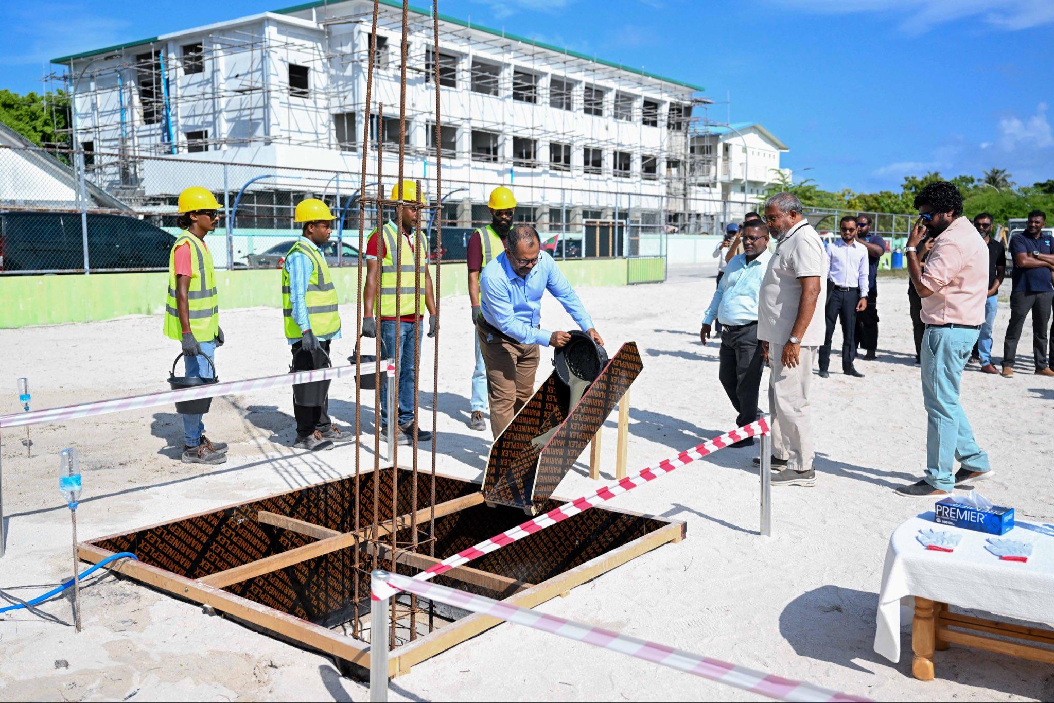 މާމިގިލީގައި ތަރައްޤީކުރާ 30 އެނދުގެ ހޮސްޕިޓަލުގެ އަމަލީ މަސައްކަތް ފަށައިފި