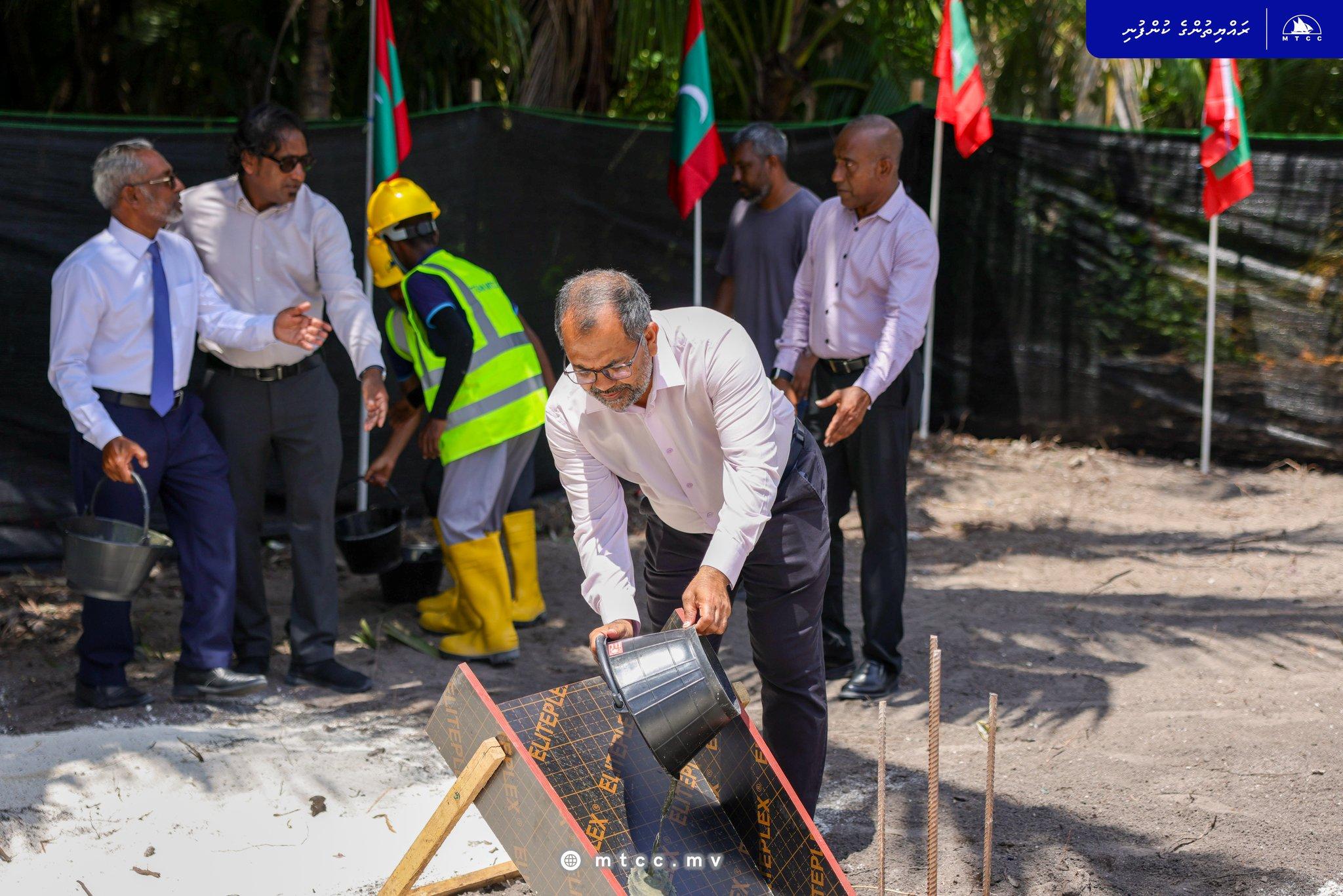 މަންދޫ ޞިއްޙީ މަރުކަޒުގެ އާ އިމާރަތުގެ ޢަމަލީ މަސައްކަތް ފަށައިފި