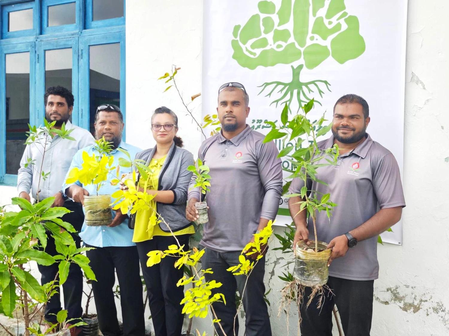 ރަތަފަންދޫގައި 5 މިލިއަން ގަސް މަޝްރޫޢުގެ ދަށުން ގަސް އިންދުމުގެ ޙަރަކާތެއް ކުރިއަށް ގެންގޮސްފި