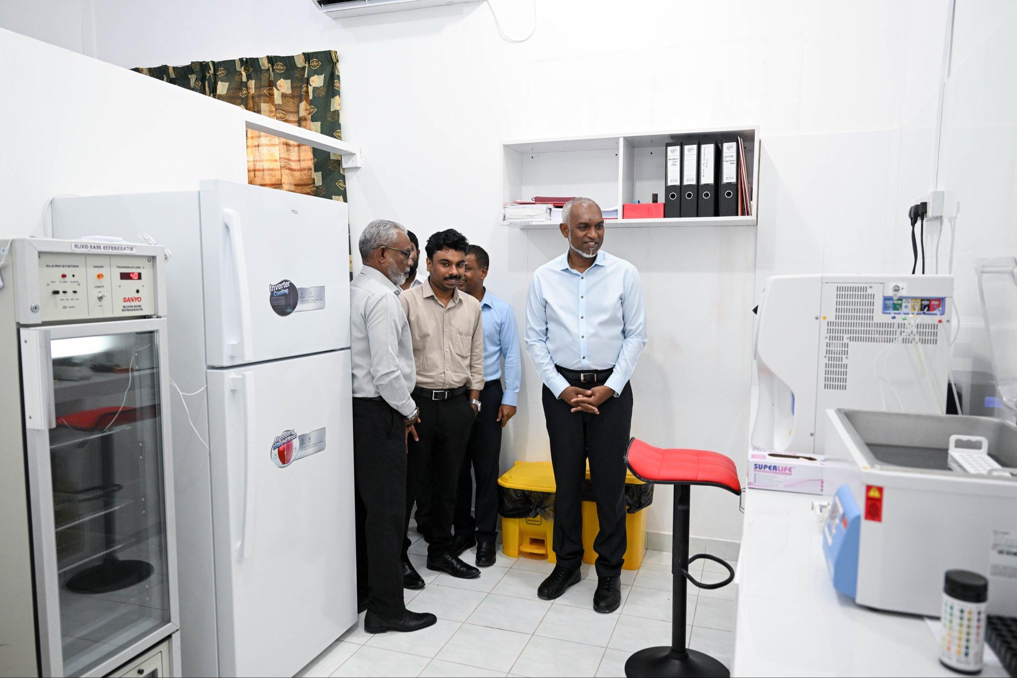 މާމެންދޫ ސިއްހީ މަރުކަޒަށް ލެބޯޓަރީގެ ޙިދުމަތް!