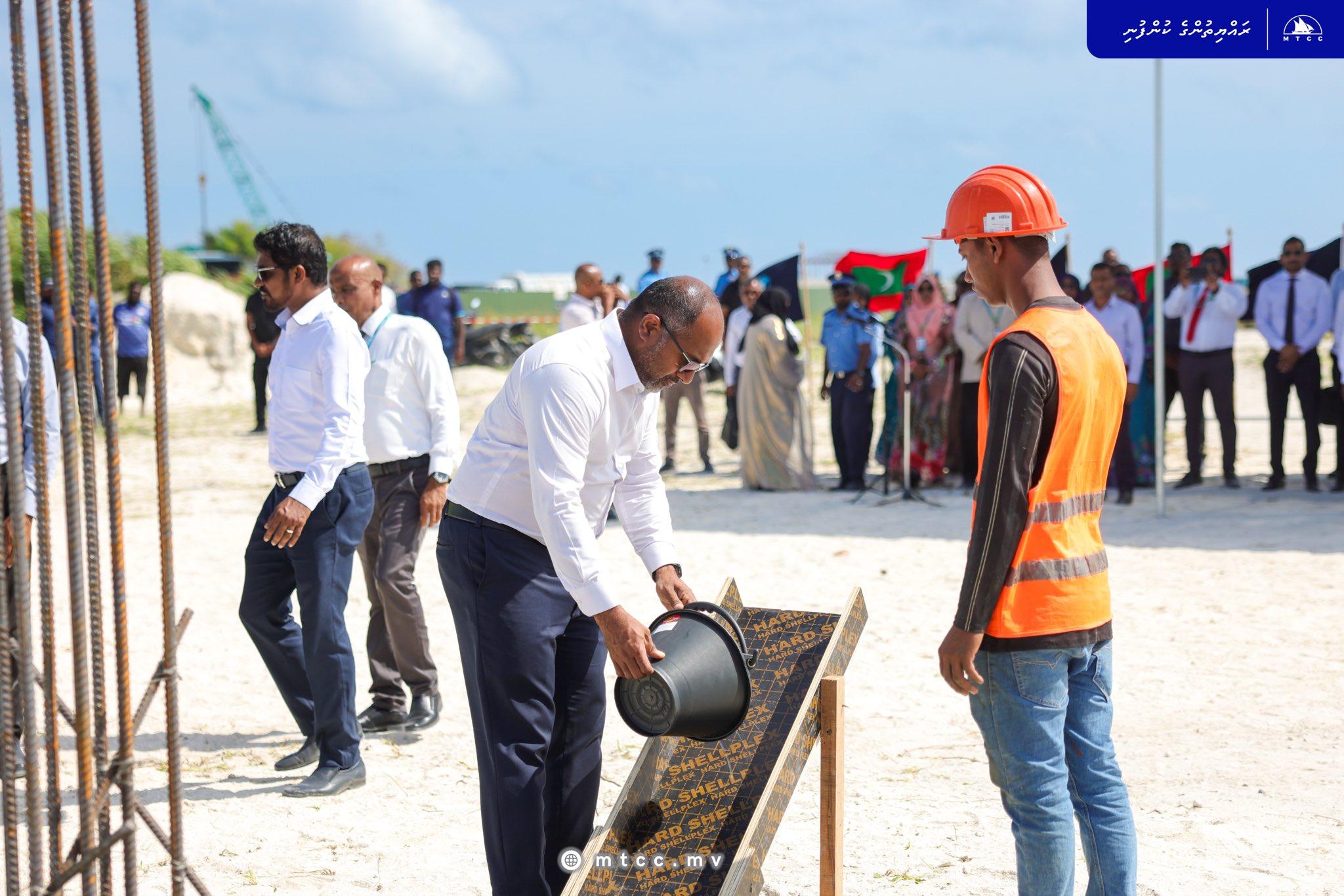  ތުލުސްދޫ ޕޮލިސް ސްޓޭޝަންގެ އައު އިމާރާތުގެ ޢަމަލީ މަސައްކަތްވެސް ފަށައިފި