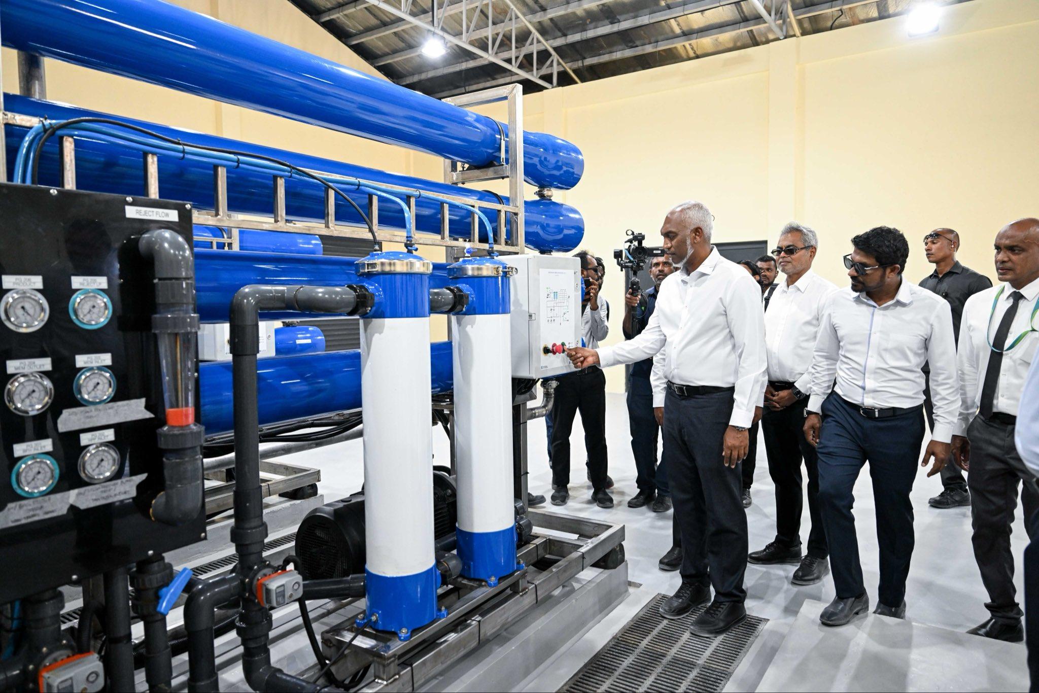 ސްޓެލްކޯއިން ތުލުސްދޫގައި ގާއިމްކުރި ފެނުގެ ނިޒާމް އިފްތިތާޙްކޮށްފި