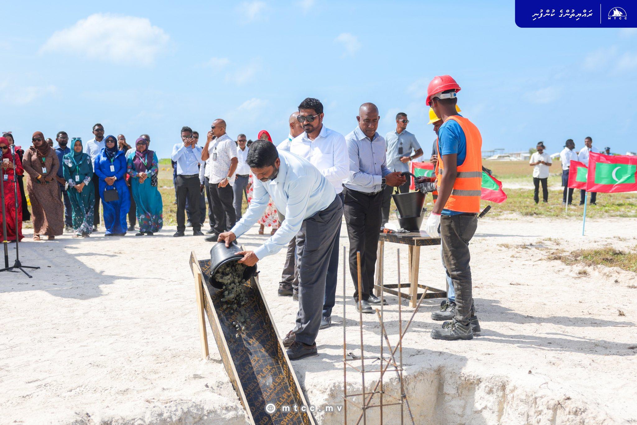 ތުލުސްދޫ ފިޓްނެސް ސެންޓަރުގެ އަމަލީ މަސައްކަތް ފަށައިފި