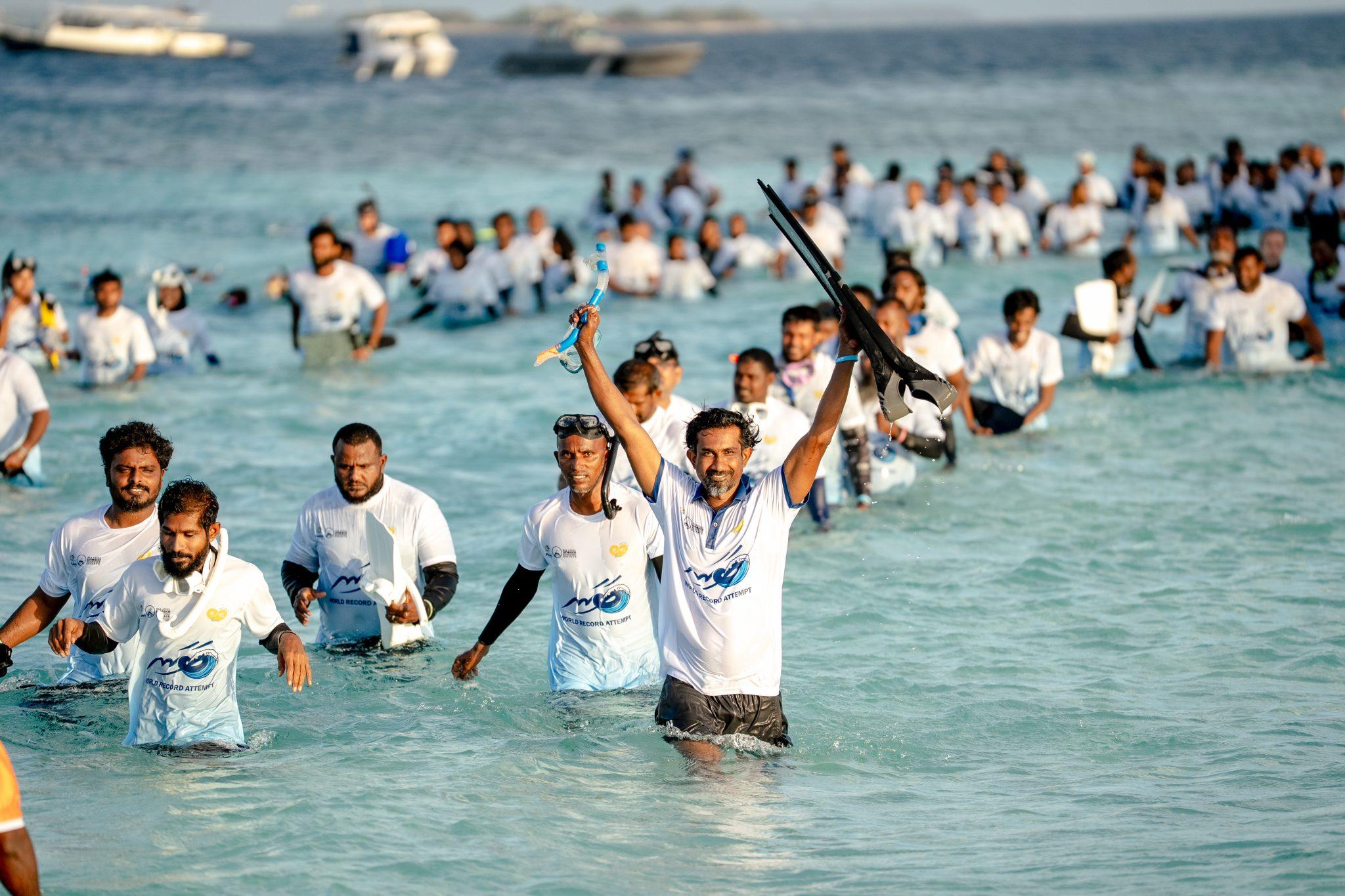 Maldives Sets New Guinness World Record for Largest Snorkeling Event