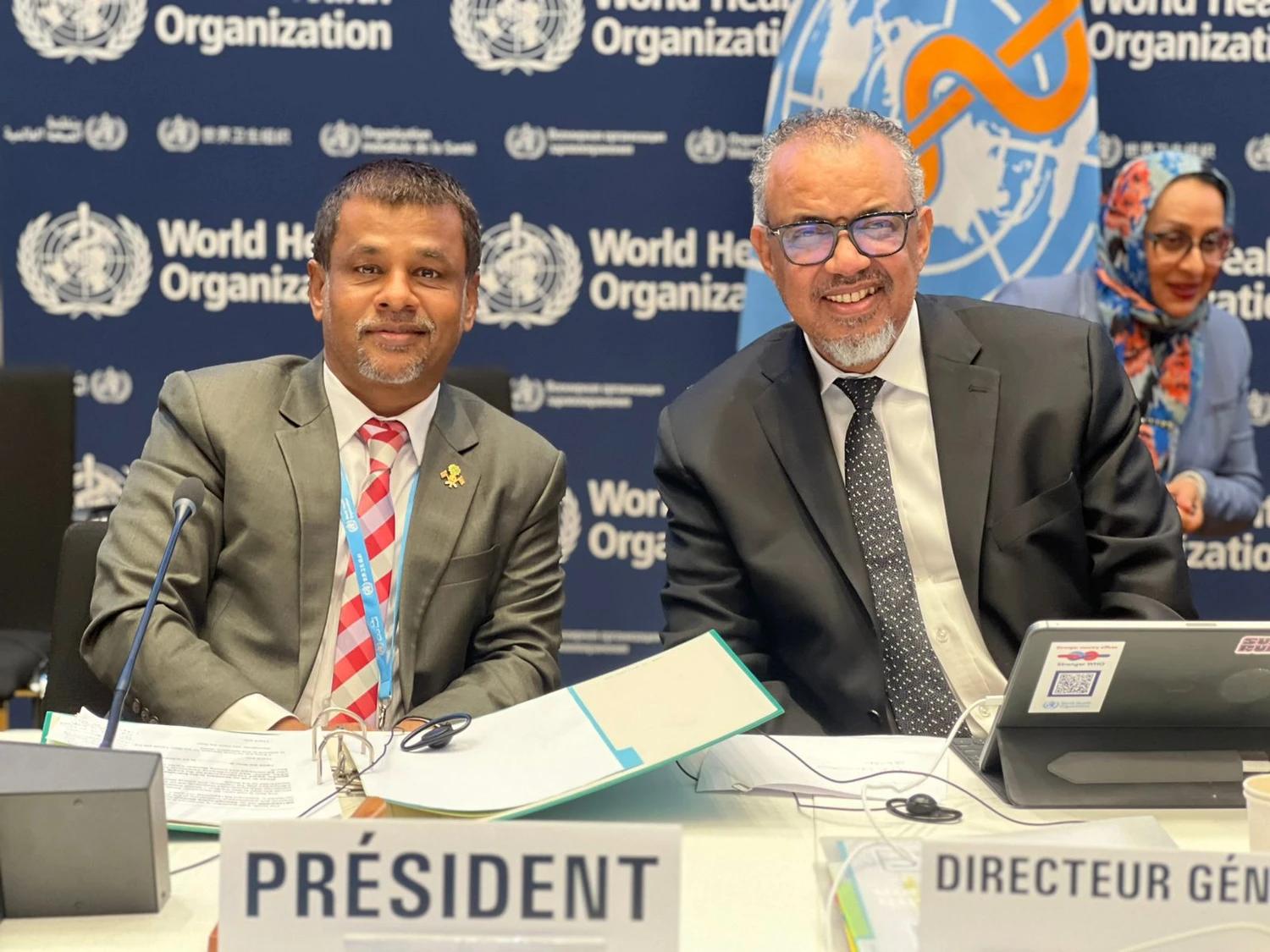 ތިން ބައްޔެއް ނައްތާލި ފުރަތަމަ ޤައުމަކަށް ދިވެހިރާއްޖެ ވުމަކީ ލިބުނު ޝަރަފެއް - ނާޒިމް