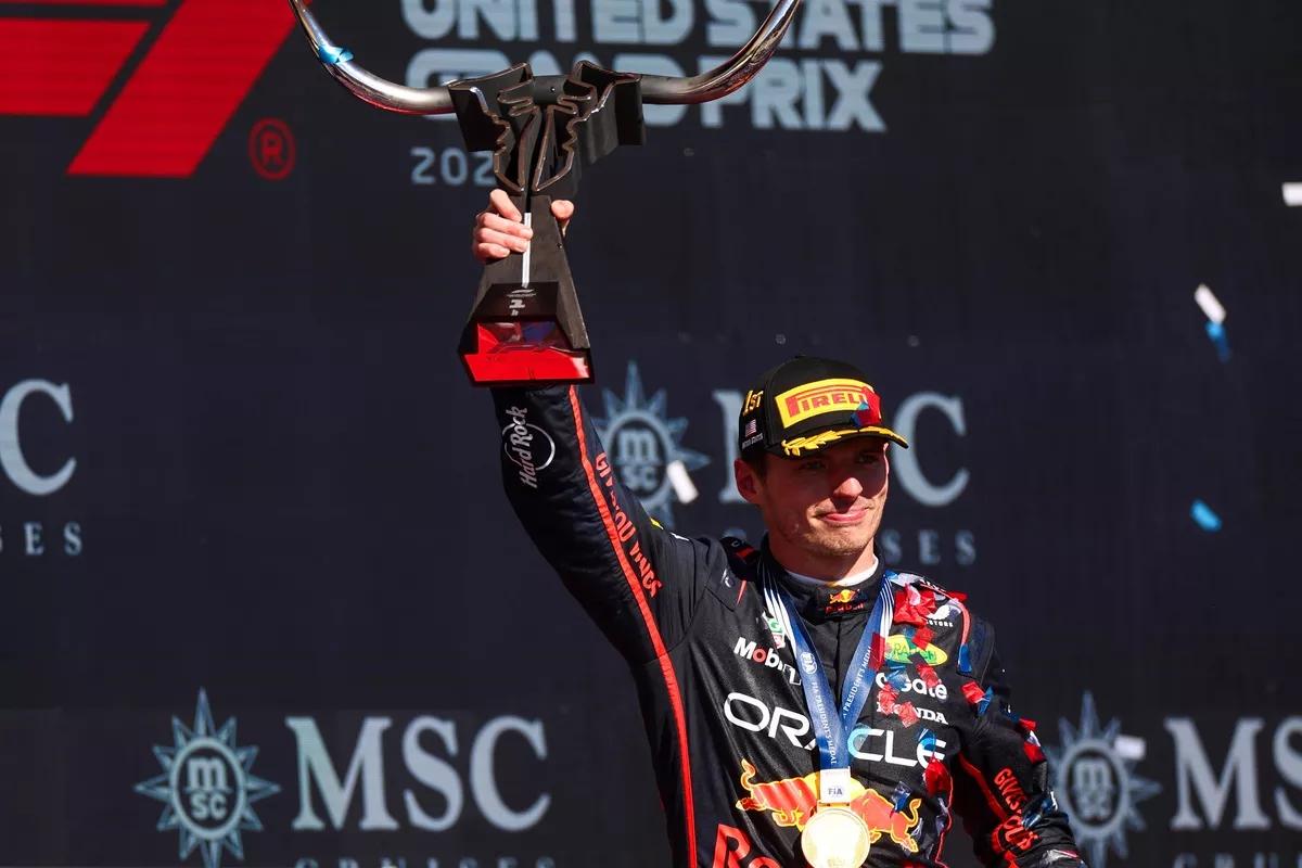 Verstappen Dominates at Austin as Norris Claims Second and Leclerc Grabs Third