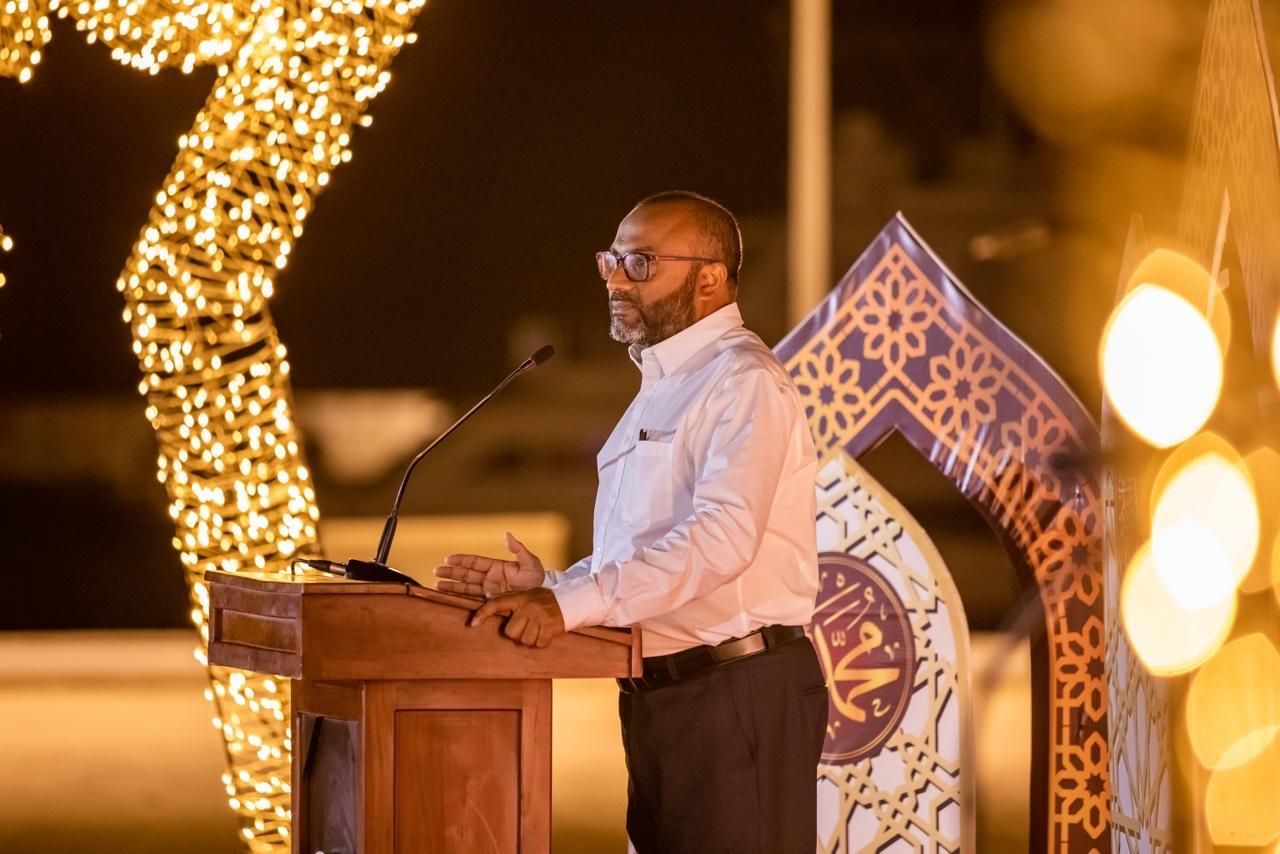 އިސްލާމީ ދާއިރާއިން ދެކެމުންދާ ކުރިއެރުންތަކުގެ އެންމެ ބޮޑު ހިއްސާދާރަކީ އަދުގެ ރައީސް މުއިއްޒު - ޝަހީމް