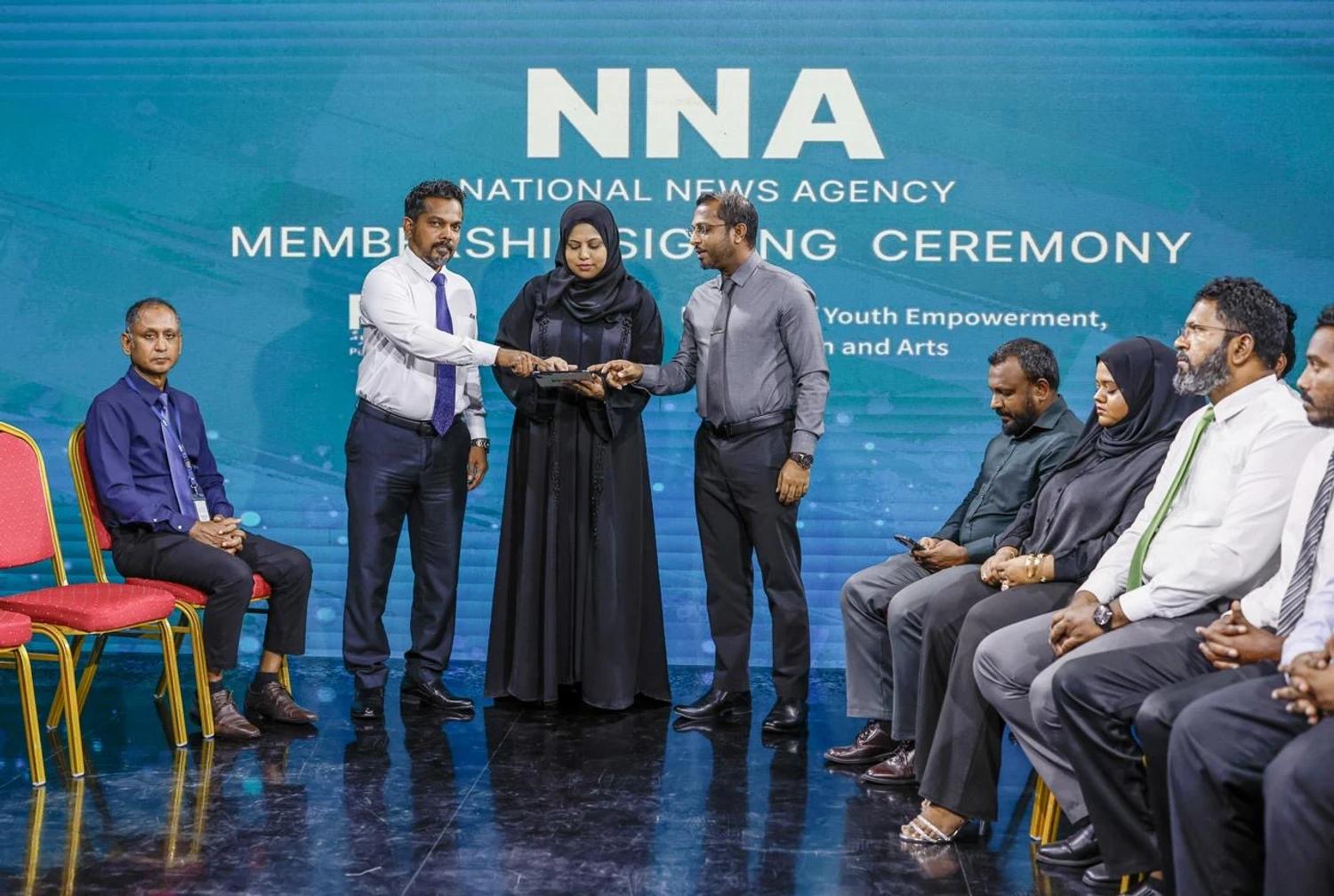 "ނެޝަނަލް ނިއުސް އެޖެންސީ" އިފްތިތާޙުކޮށް، 20 މީޑިއާއަކާއެކު ސޮއިކޮށްފި