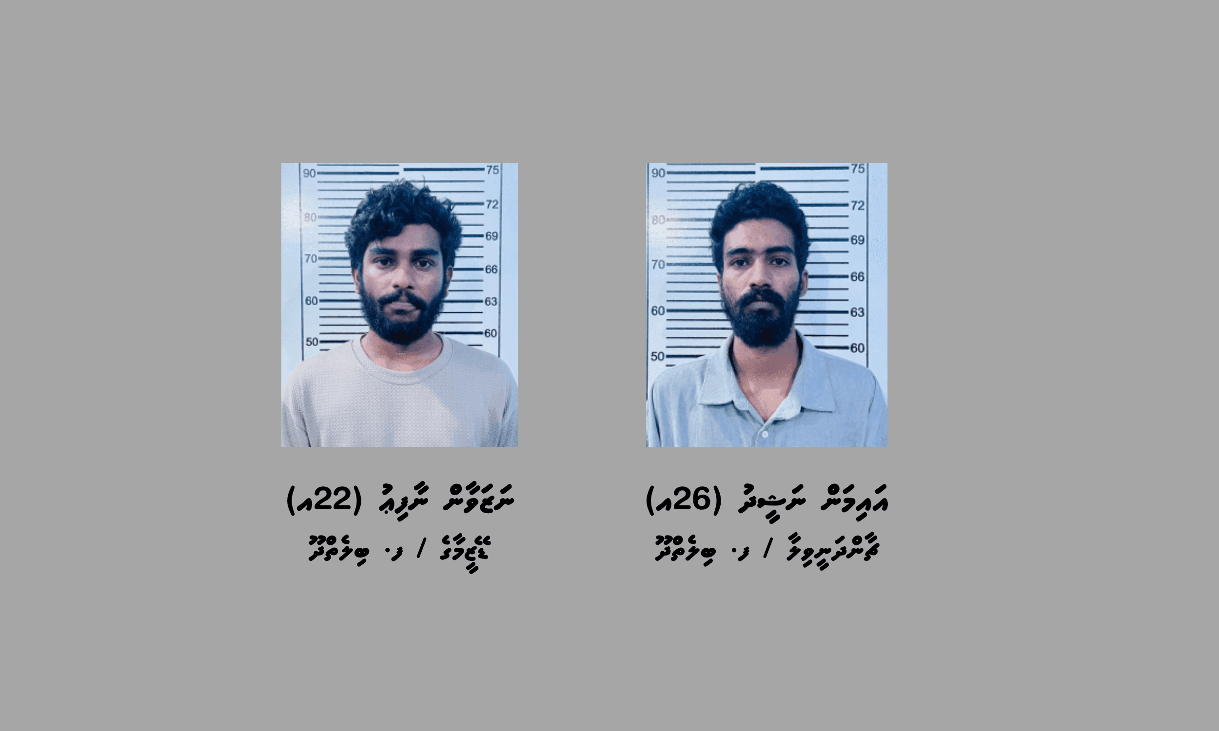 މަސްތުވާތަކެތީގެ މައްސަލައެއްގައި ބިލެތްދޫއިން ދެމީހަކު ހައްޔަރުކޮށްފި