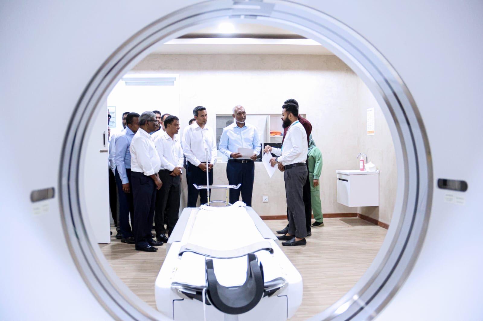 ދިގު އިންތިޒާރަކަށް ނިމުމެއް: ފުވައްމުލަކު ހޮސްޕިޓަލުގައި ސީޓީ ސްކޭނުގެ ހިދުމަތް ފަށައިފި