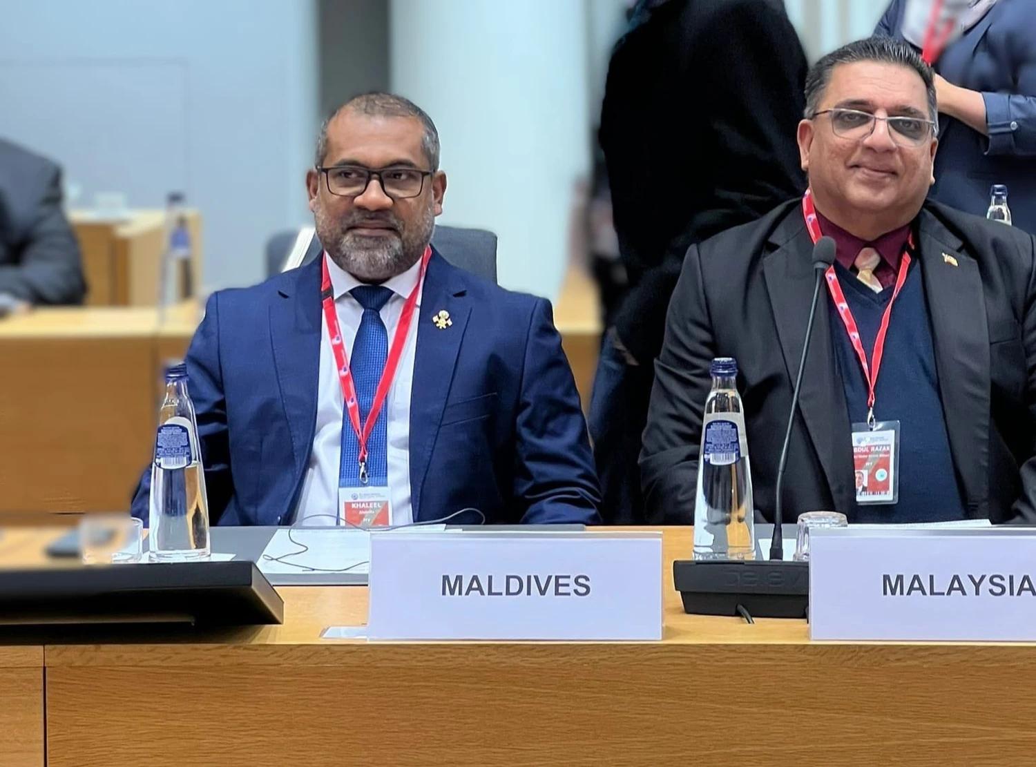 ވަޒީރު ޚަލީލް ބެލްޖިއަމް އަށް ކުރެއްވި ރަސްމީ ދަތުރުފުޅު ނިންމަވާލައްވައިފި