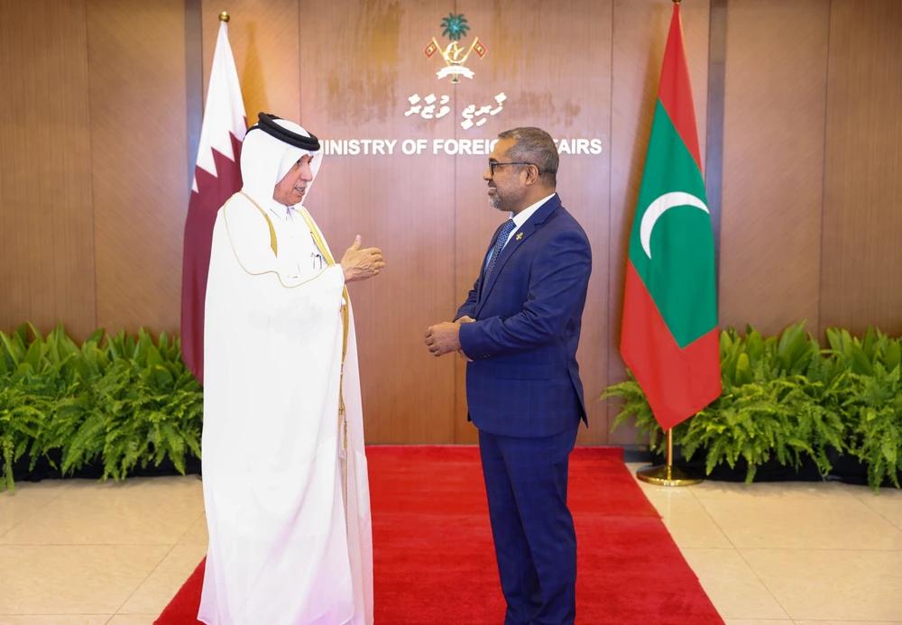 ރާއްޖެއާއި ޤަޠަރާ ދެމެދު އޮތް ގާތް ގުޅުން އިތުރަށް ހަރުދަނާކުރުމަށްޓަކައި މަޝްވަރާކޮށްފި