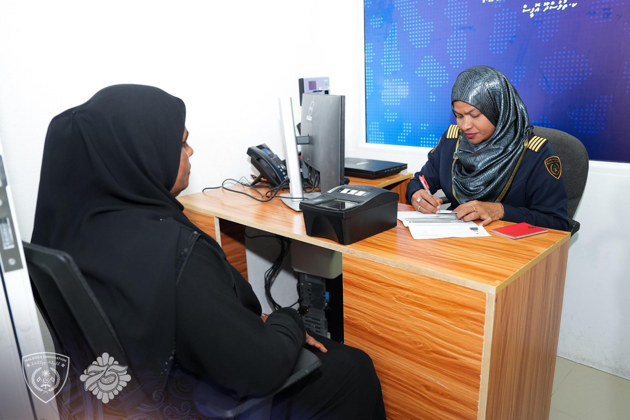 ތ. ގުރައިދޫގައިވެސް ޕާސްޕޯޓުގެ ޚިދުމަތް ރަސްމީކޮށް ފަށައިފި