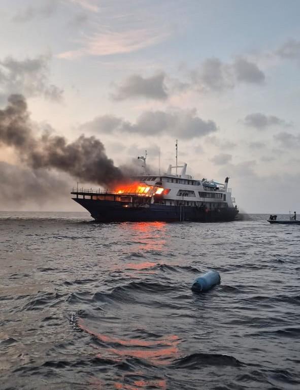 ގިނަ އަދަދެއްގެ ފަތުރުވެރިން ތިބި ސަފާރީއެއްގައި އަލިފާން ރޯވެއްޖެ