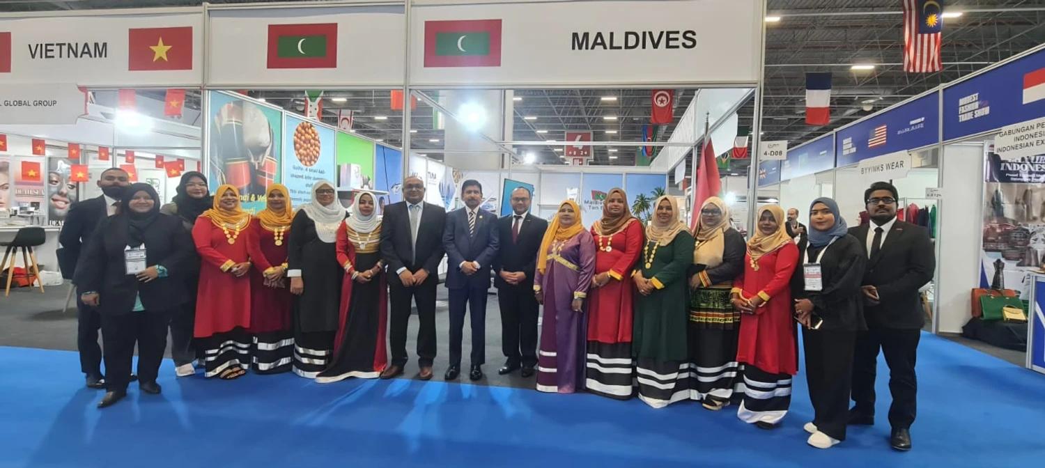 ހަލާލް އެކްސްޕޯ އަދި ޔޫރޭޝިއާ ޓޫރިޒަމް އެންޑް ހެލްތު އެކްސްޕޯގައި ރާއްޖެ ތަމްސީލްކޮށްފި