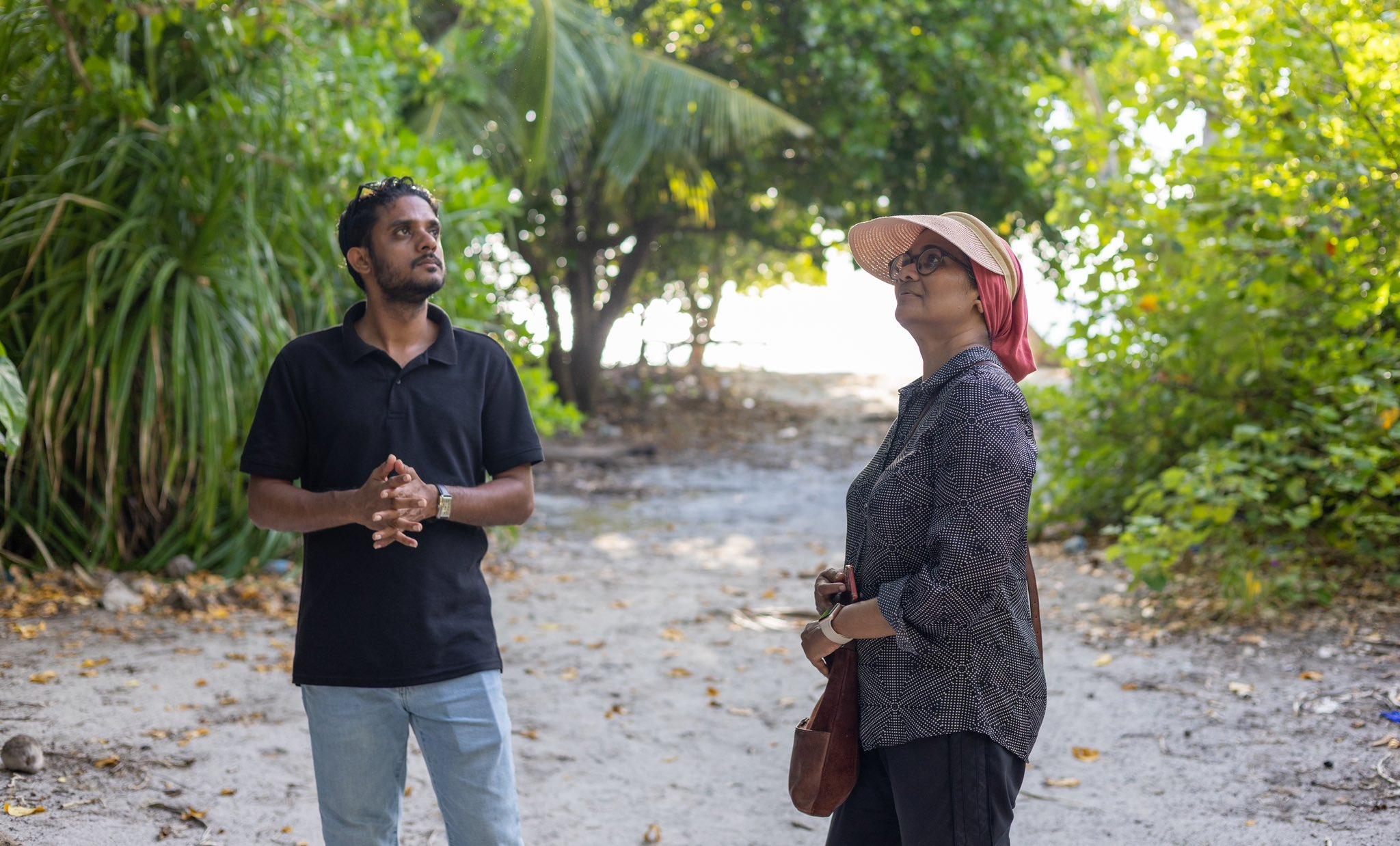 ގދ. އަތޮޅުގެ ބައެއް ފަޅުރަށްތަކުގެ ޙާލަތު ބައްލަވައިލެއްވުމަށް ވަޒީރު މާރިޔާ އެރަށްތަކަށް!