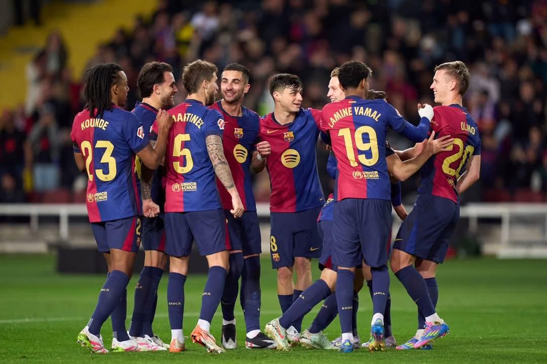 އަމިއްލަ ދަނޑުގައި އޮސަސޫނާ ބަލިކޮށް ބާސެލޯނާ އިން އެއްވަނައިގައި ތިން ޕޮއިންޓްގެ ލީޑެއް ނަގައިފި 