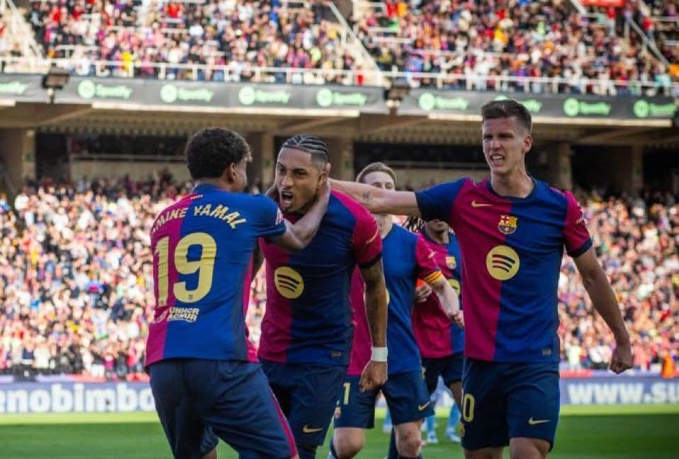 ފަހުވަގުތު ސެލްޓަވީގޯ އަތުން ހޯދި މޮޅާއެކު ބާސެލޯނާއަށް ހަތް ޕޮއިންޓްގެ ލީޑެއް