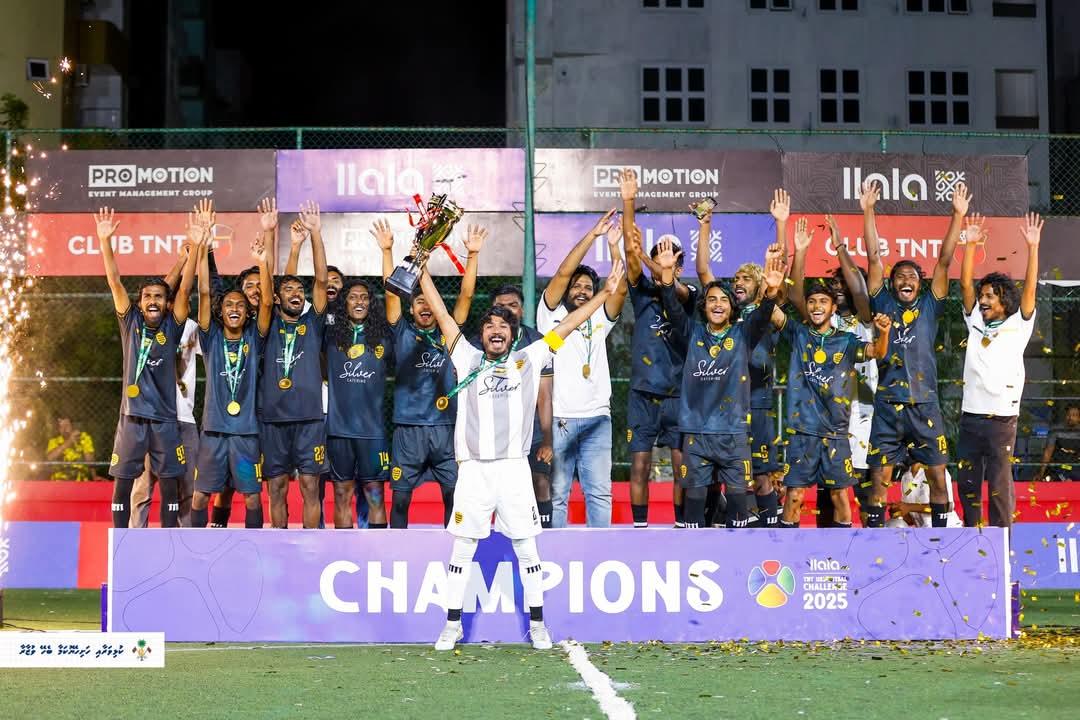 އިލާލާ ޓީއެންޓީ 23 އަހަރުން ދަށުގެ ފުޓްސަލް ޗެލެންޖް 2025 ގެ ޗެންޕިއަންކަން ޕާކް އެސްސީ އިން ހޯދައިފި