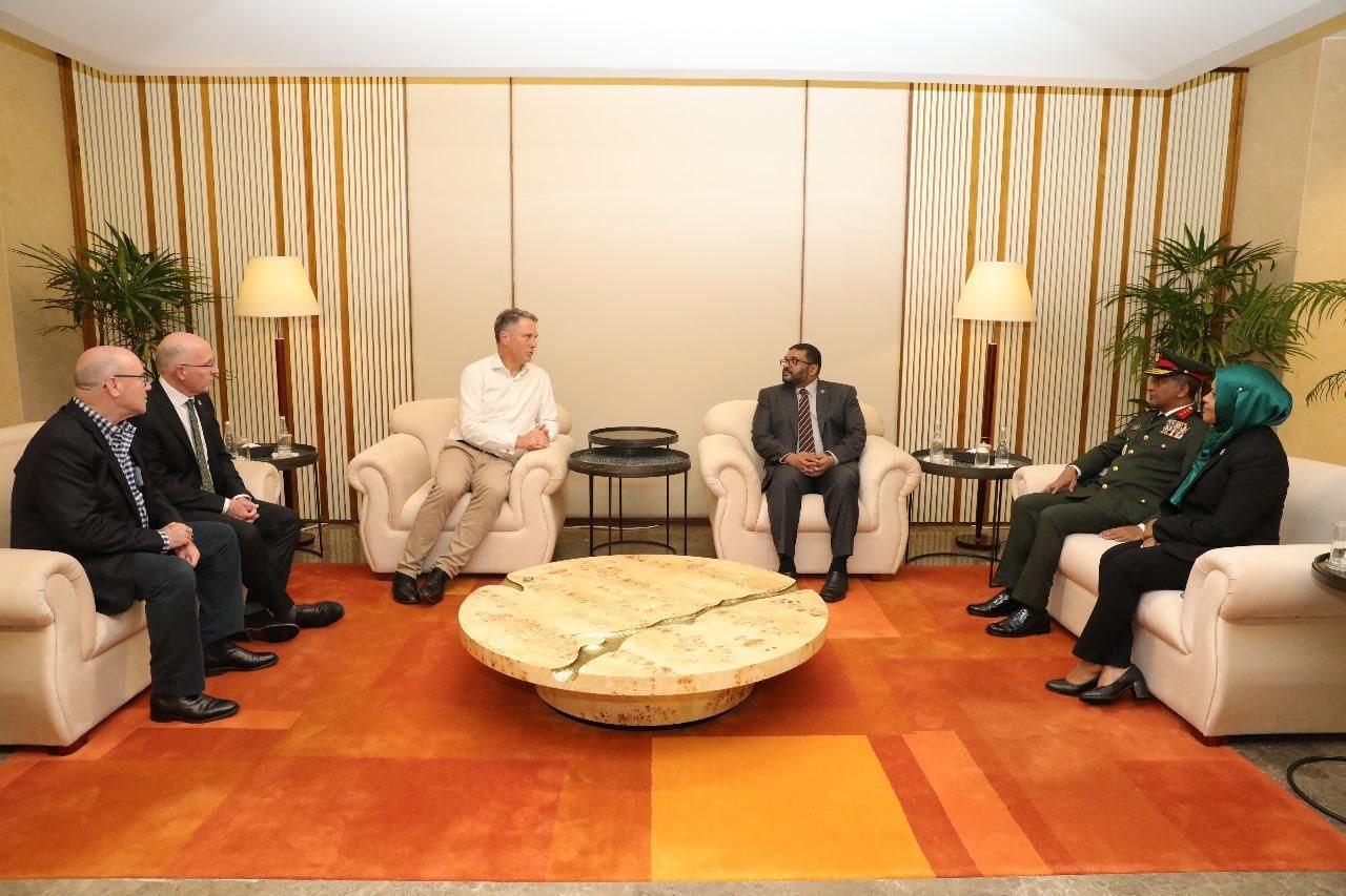 އޮސްޓްރޭލިއާގެ ޑިފެންސް މިނިސްޓަރު ރަސްމީ ދަތުރުފުޅެއްގައި ރާއްޖެއަށް!