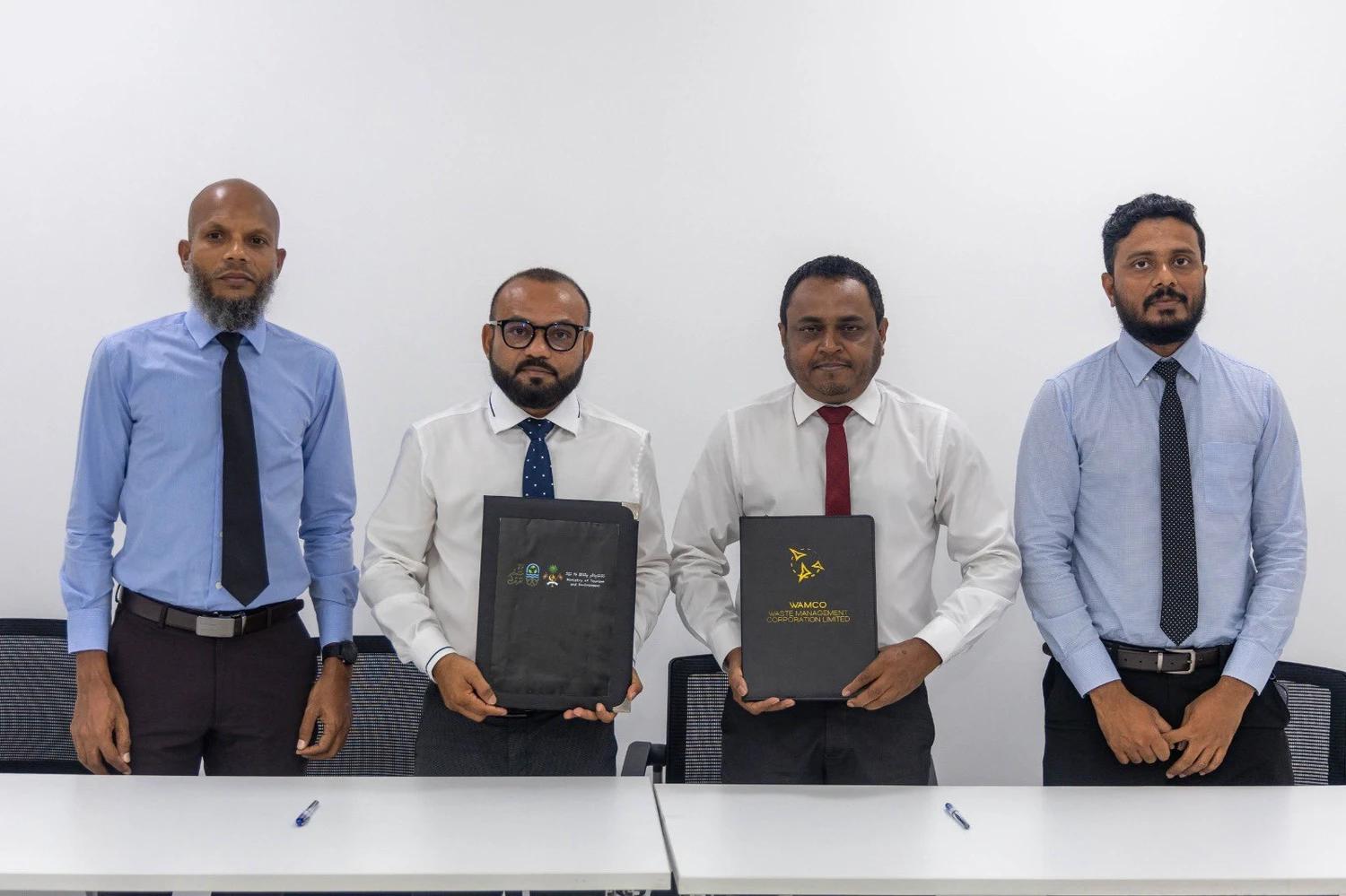 އައްޑޫގައި ހަދާފައިވާ ނުރައްކާތެރި ކުނި މެނޭޖްކުރުމުގެ މަރުކަޒު ވެމްކޯއާ ހަވާލުކުރަން އެއްބަސްވުމެއްގައި ސޮއިކޮށްފި