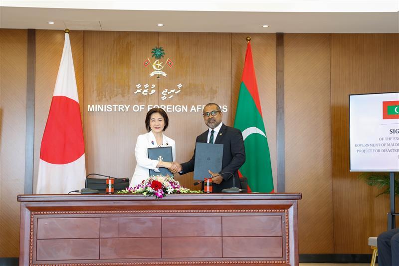 މާލޭގެ ތޮށި މަރާމާތުކުރުމަށް ޖަޕާނުން 10.5 އެމެރިކާ ޑޮލަރުގެ އެހީއެއް!