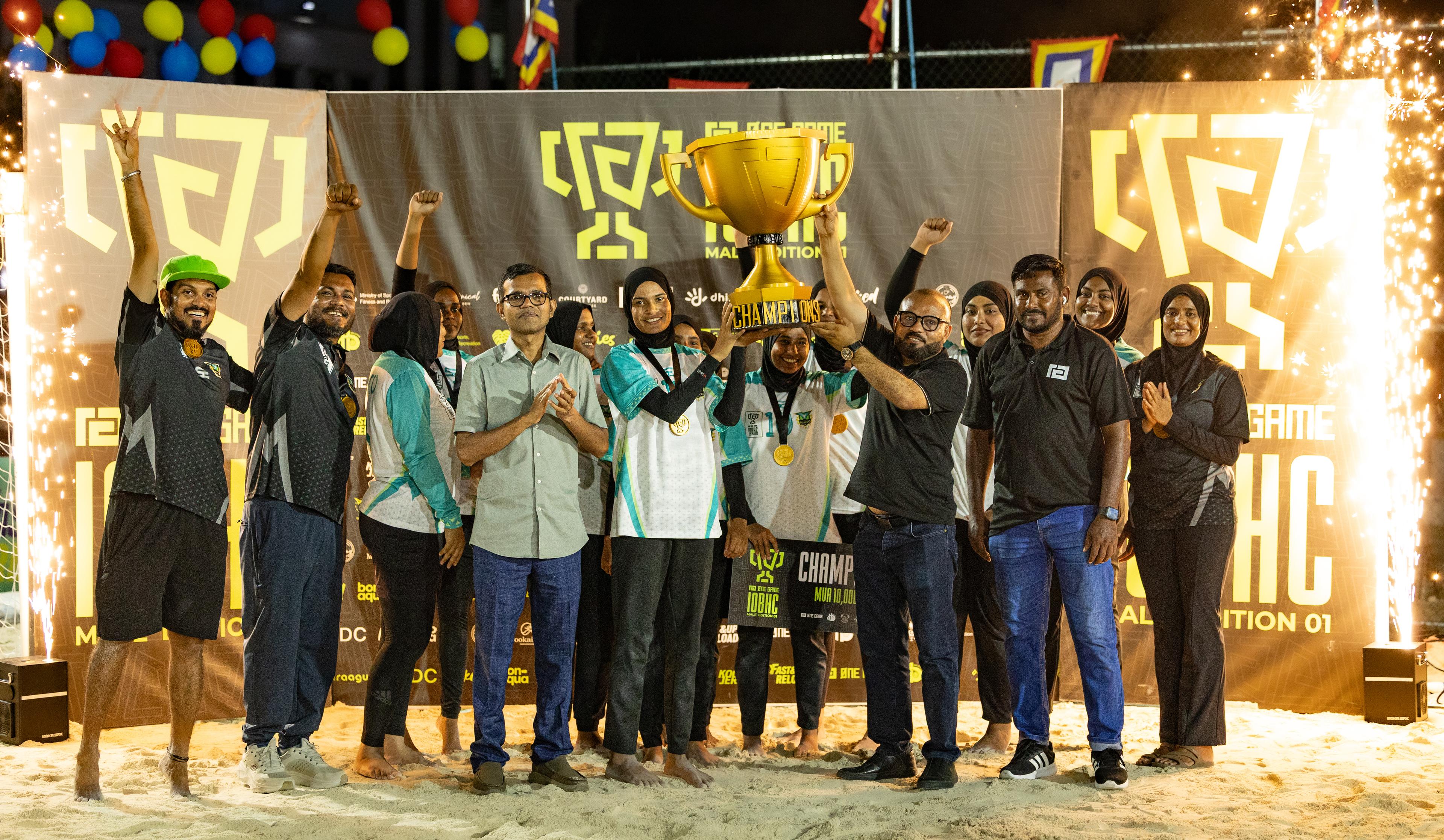 ެިއިންޓަ އޮފީސް ބީޗް ހޭންޑްބޯޅަ އަންހެން ޑިވިޝަންގެ ޗެންޕިއަންކަން ވެމްކޯ އިން ހޯދައިފި