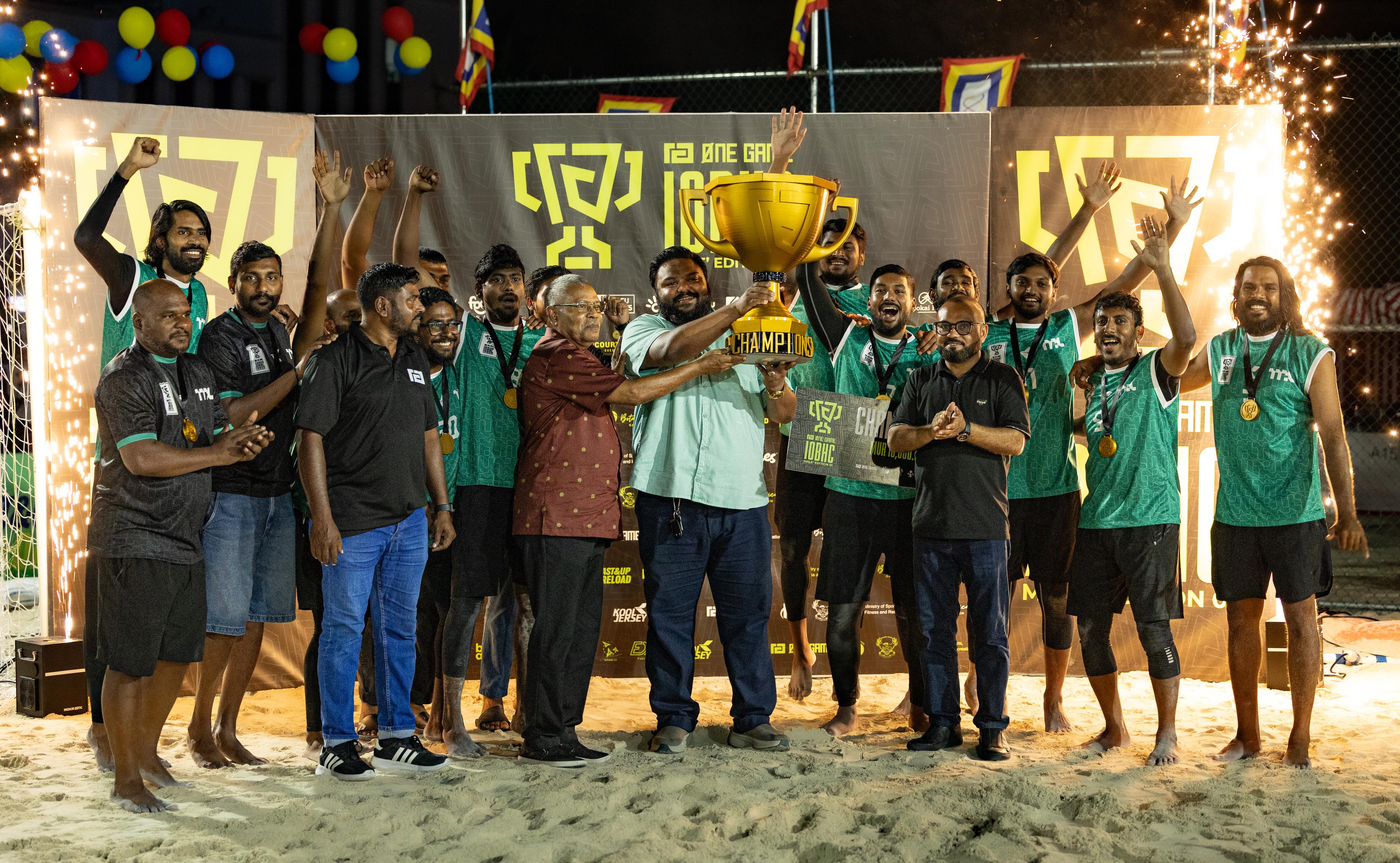 ެިއިންޓަ އޮފީސް ބީޗް ހޭންޑްބޯޅަ ފިރިހެން ޑިވިޝަންގެ ޗެންޕިއަންކަން އެމްޕީއެލް އިން ހޯދައިފި