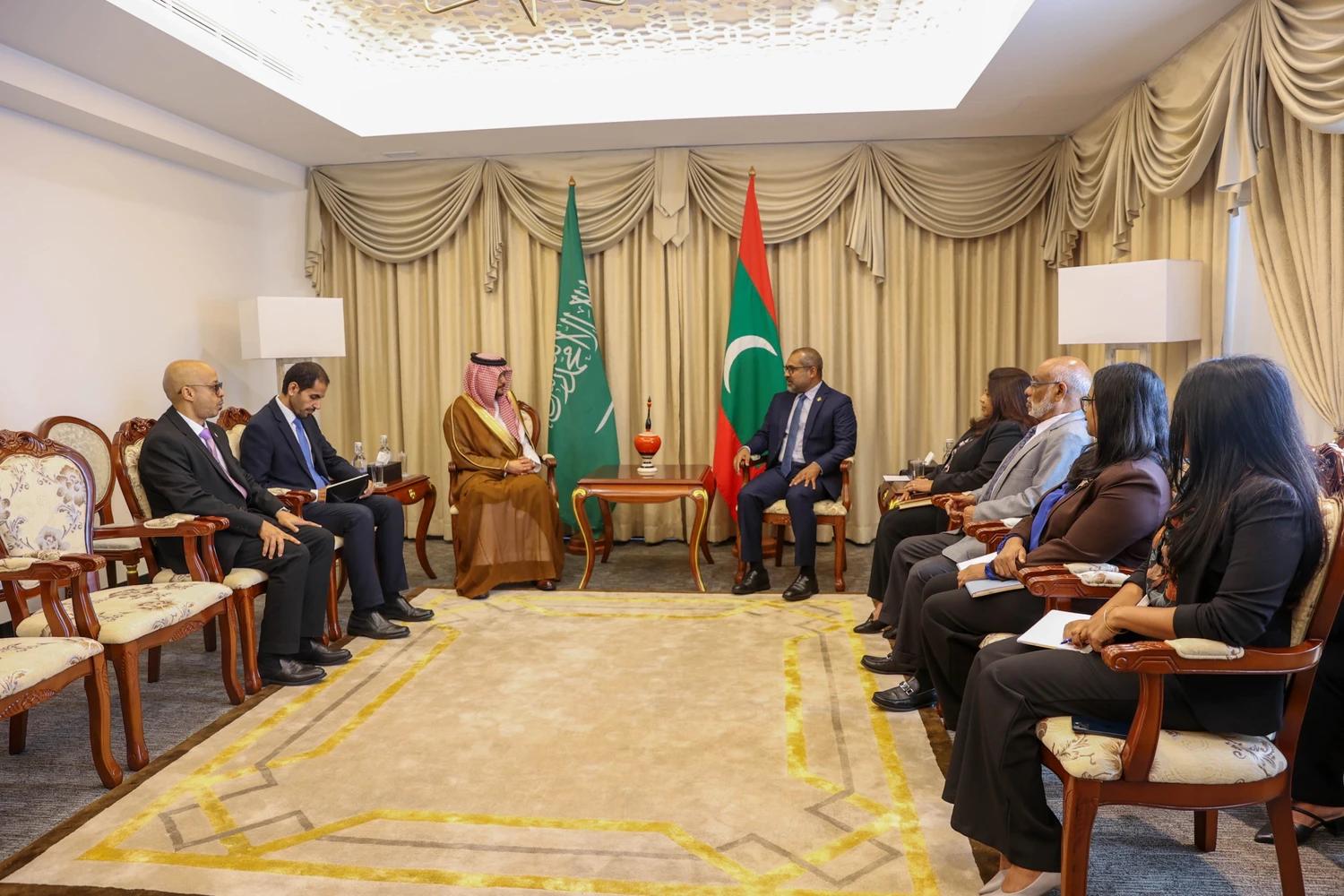 ސައުދީއާ ރާއްޖެއާ ދެމެދުގައި އޮތް ގުޅުން އިތުރަށް ހަރުދަނާކުރުމަށް މަޝްވަރާކޮށްފި