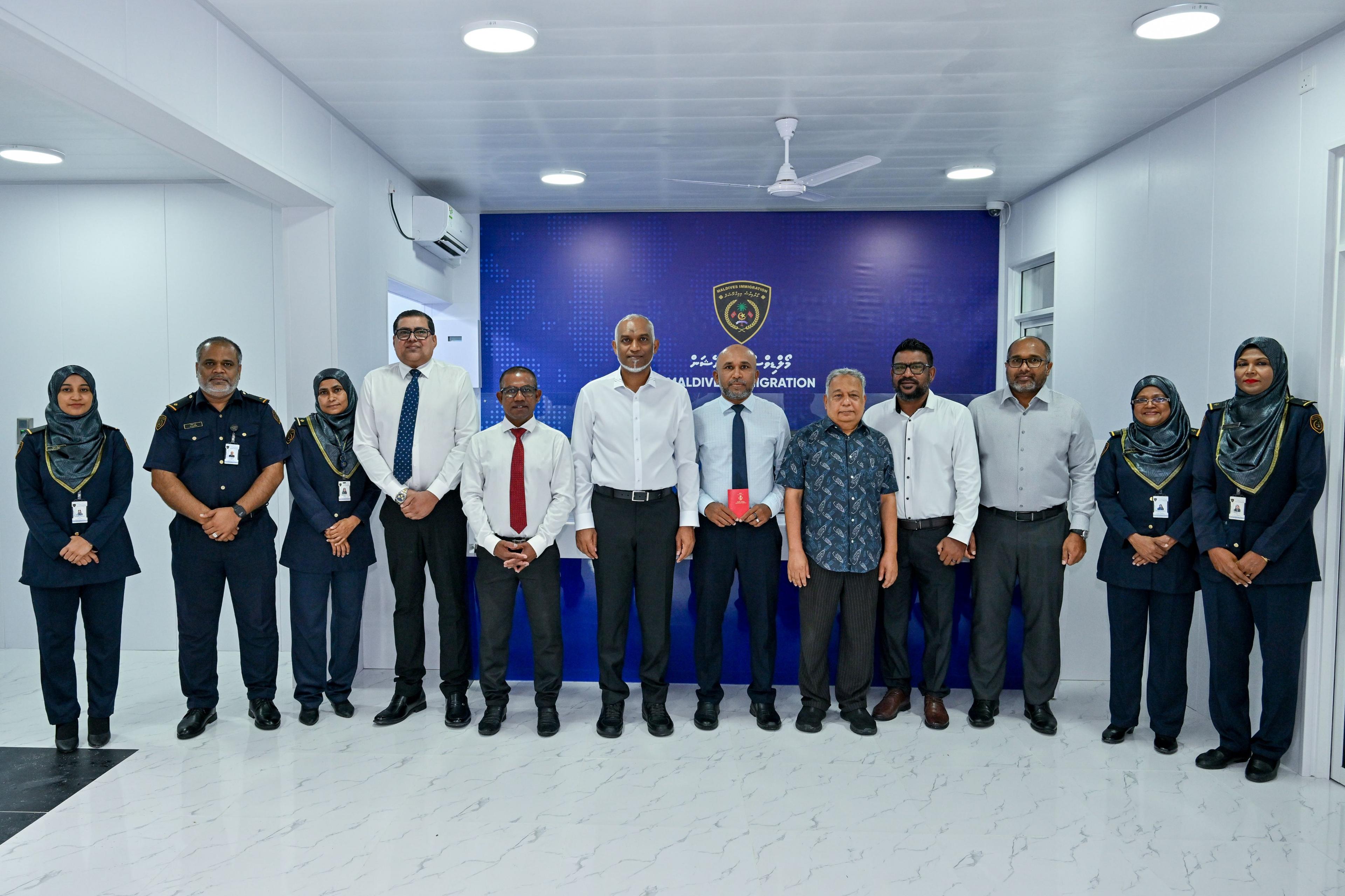 ޕާސްޕޯޓުގެ ހިދުމަތް ބ އޭދަފުއްޓަށް!