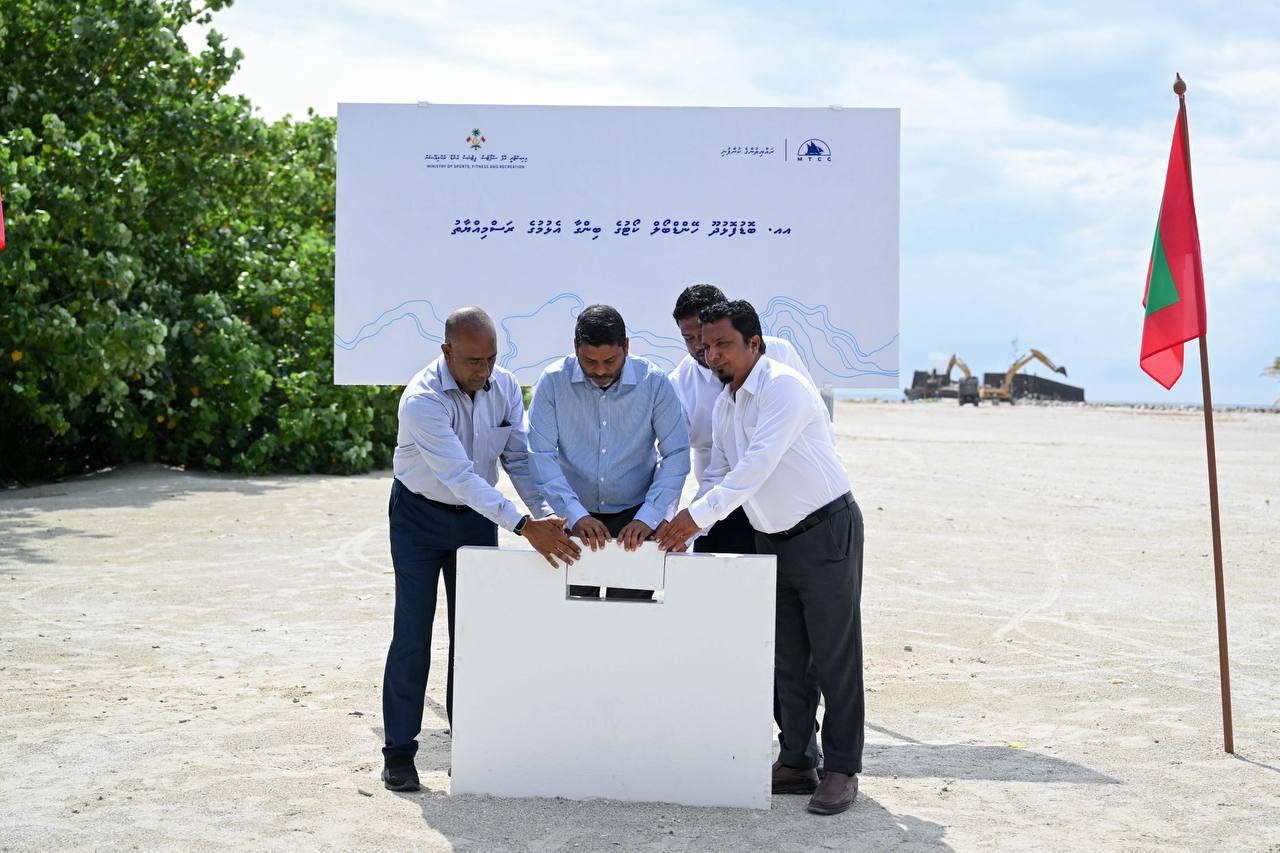 ބޮޑުފޮޅުދޫގައި ހޭންޑްބޯޅަ ކޯޓުގެ އަމަލީ މަސައްކަތް ފަށައިފި