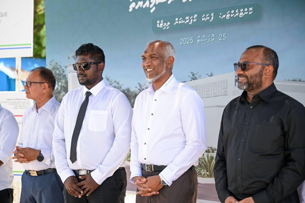 ނެއްލައިދޫ އައު މިސްކިތުގެ ބިންގާ އަޅައި އަމަލީ މަސައްކަތް ފަށައިފި