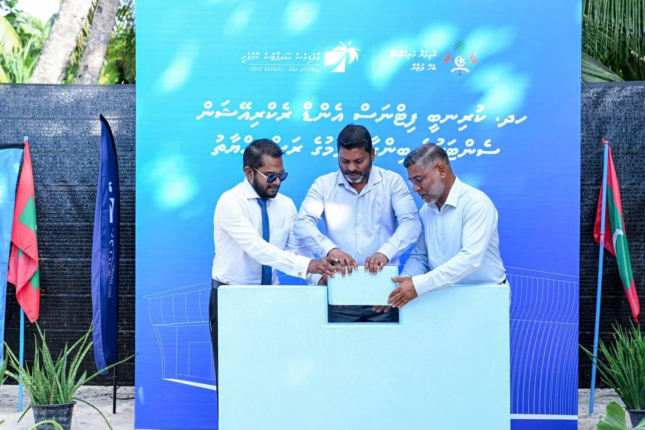 ކުރިނބީ ފިޓްނަސް އެންޑް ރެކްރިއޭޝަން ސެންޓަރުގެ ބިންގާ އަޅައިފި