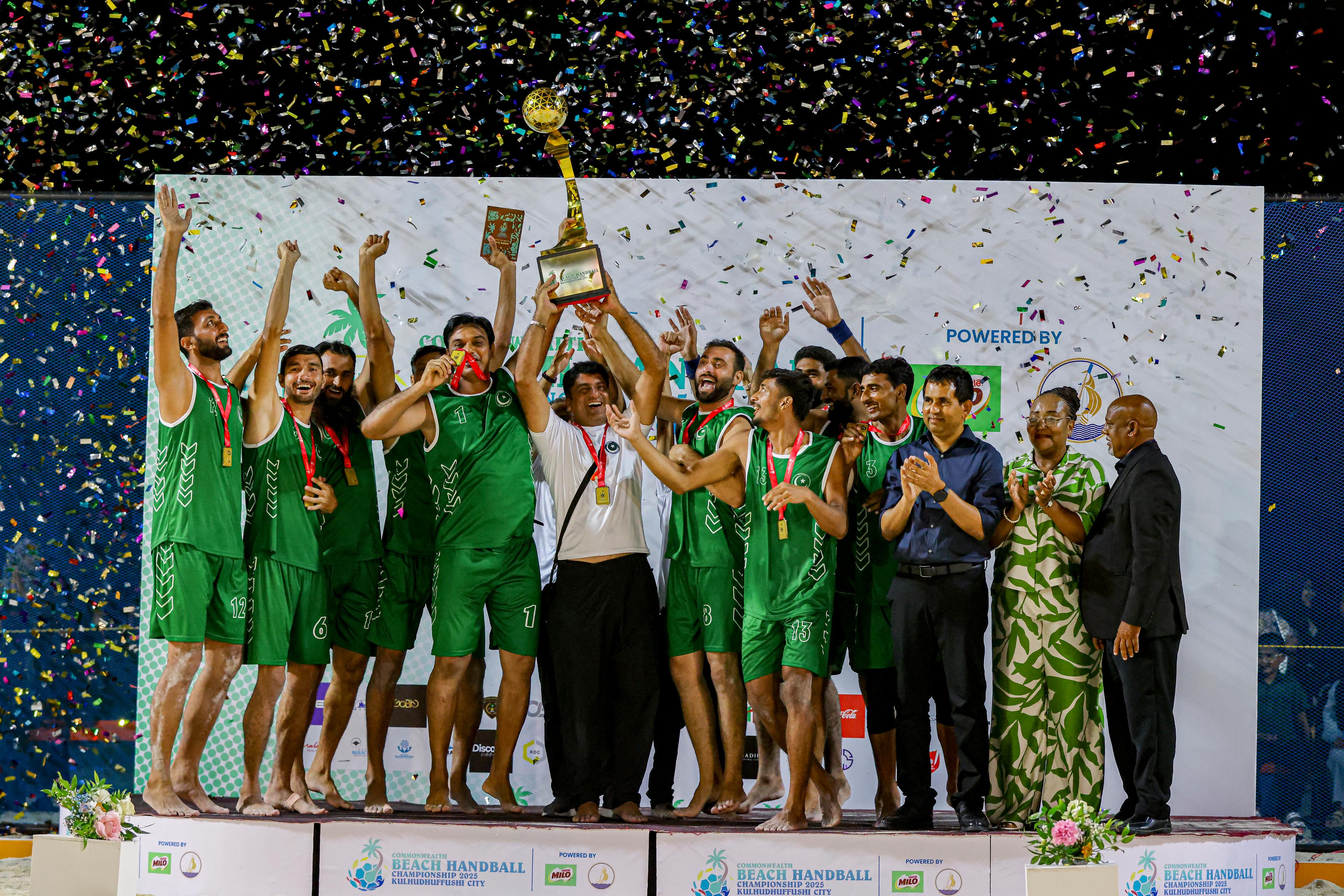 Pakistan Crowned Inaugral Commonwealth Beach Handball Champions