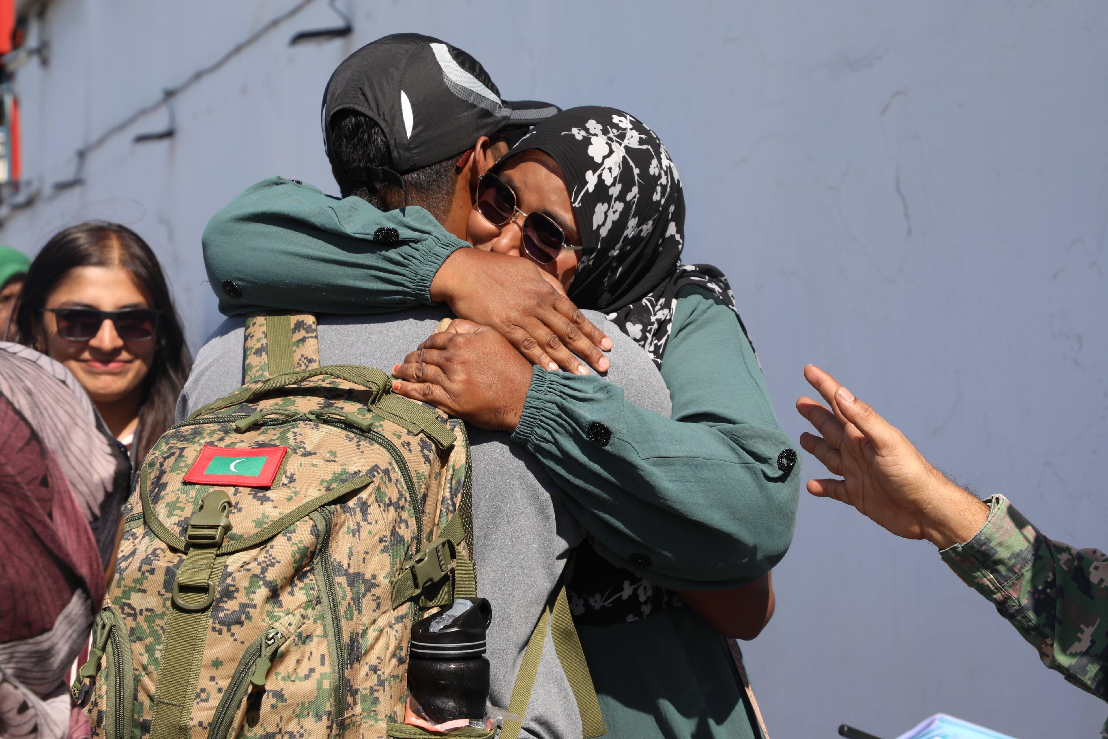 ދިވެހި ވަޠަނީ ޚިދުމަތުގެ ތަމްރީނުގެ ފުރަތަމަ ބުރަށް ހޮވުނު ބައިވެރިން ތަމްރީނުތަކަށް މާފިލާފުއްޓަށް!